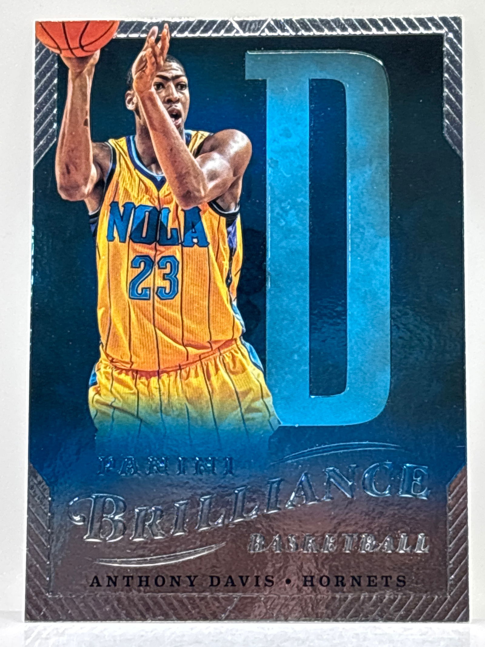 2012-13 PANINI BRILLIANCE ANTHONY DAVIS SPELLBOUND ROOKIE CARD: THE HOBBY BOX