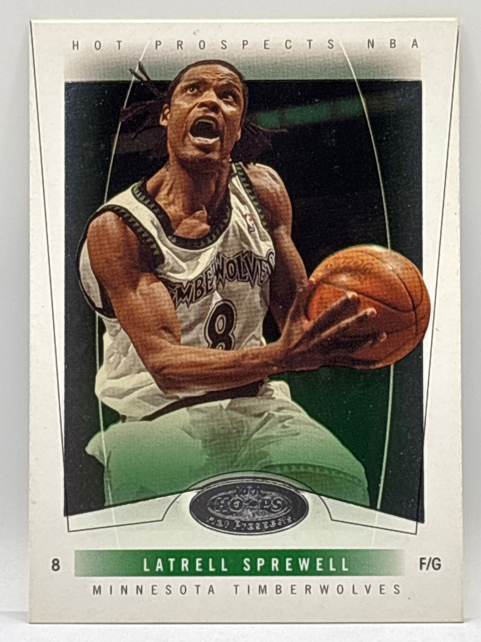 2004 FLEER NBA HOOPS LATRELL SPREWELL HOT PROSPECTS ROOKIE CARD: THE HOBBY BOX