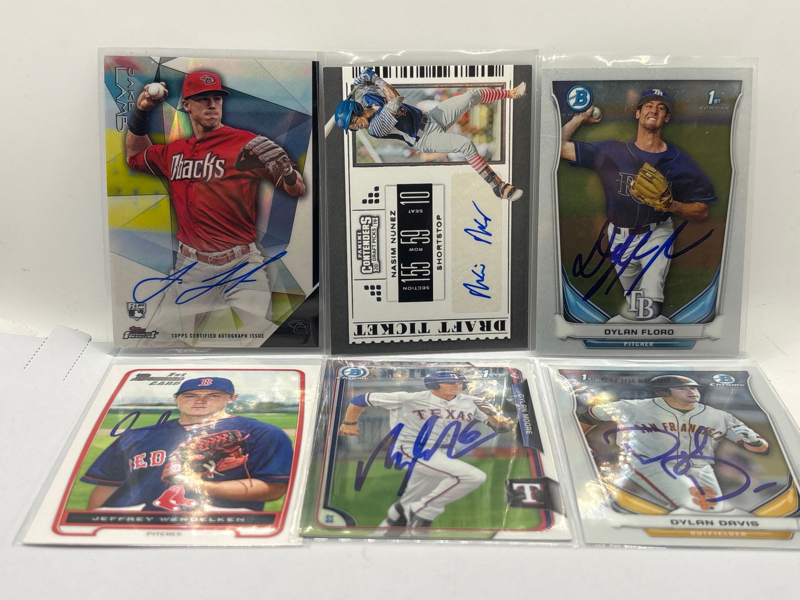 MLB ROOKIE AUTO LOT (1 of 4)