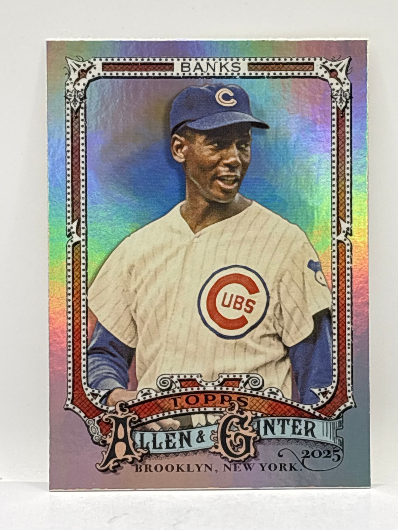 2025 TOPPS ALLEN & GINTER ERNIE BANKS SILVER FOIL: THE HOBBY BOX