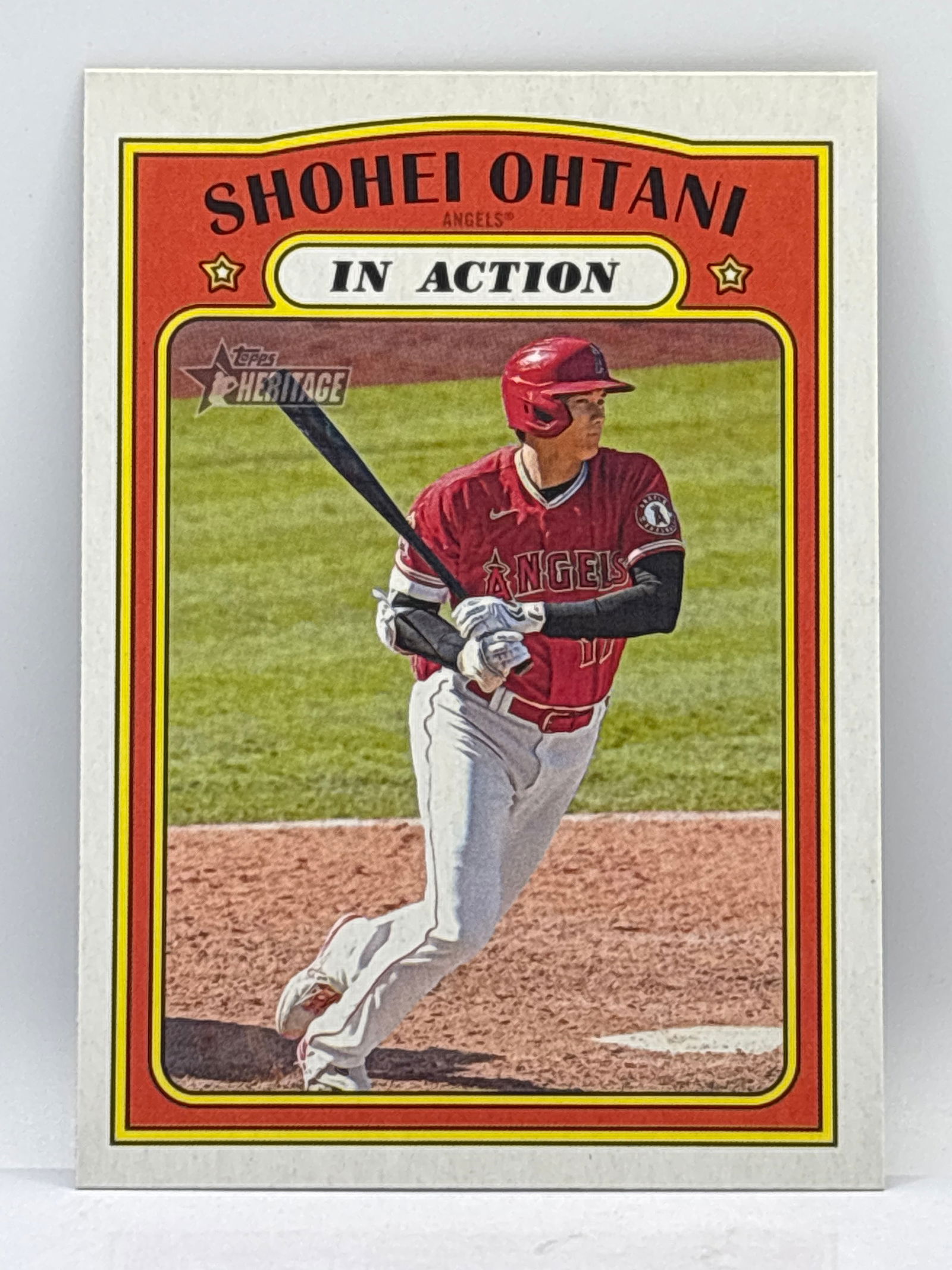 2021 TOPPS HERITAGE SHOHEI OHTANI IN ACTION: THE HOBBY BOX