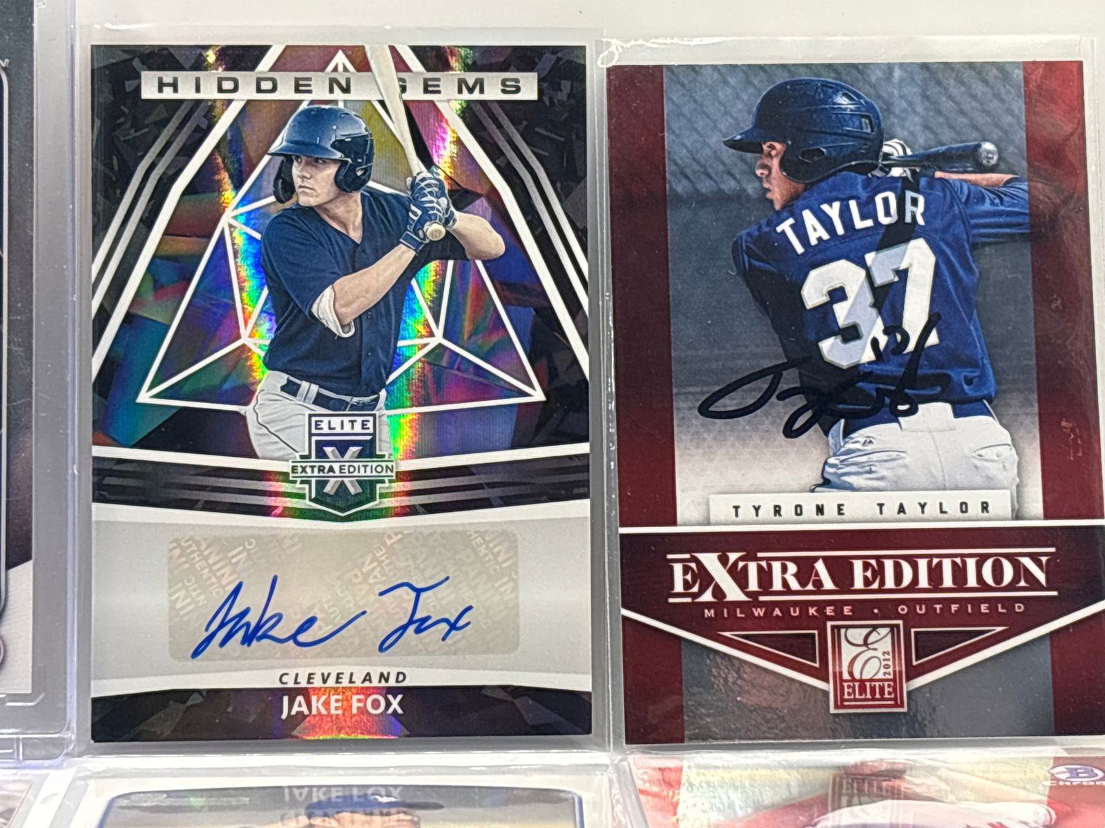 MLB AUTOGRAPHED LOT - 3