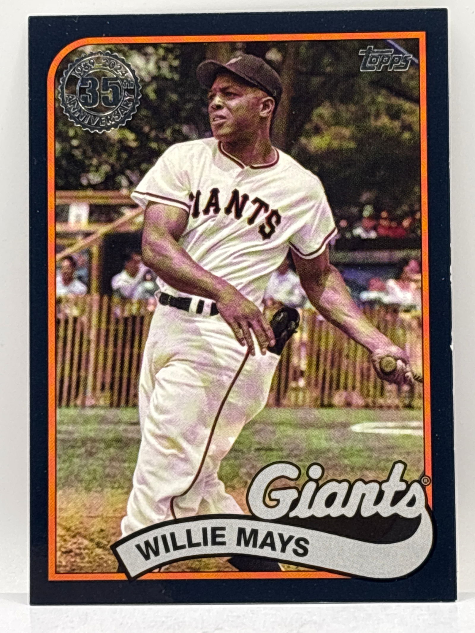 /299 2024 TOPPS 35TH ANNIVERSARY WILLIE MAYS INSERT (1 of 2)