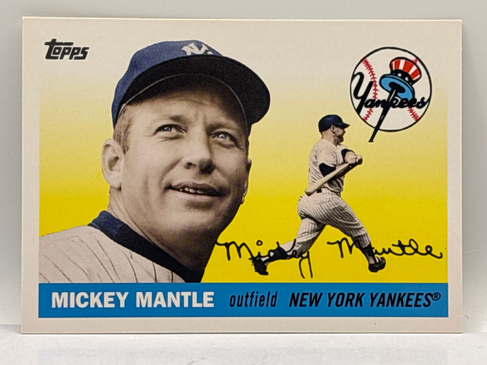 2008 TOPPS MICKEY MANTLE (1 of 2)