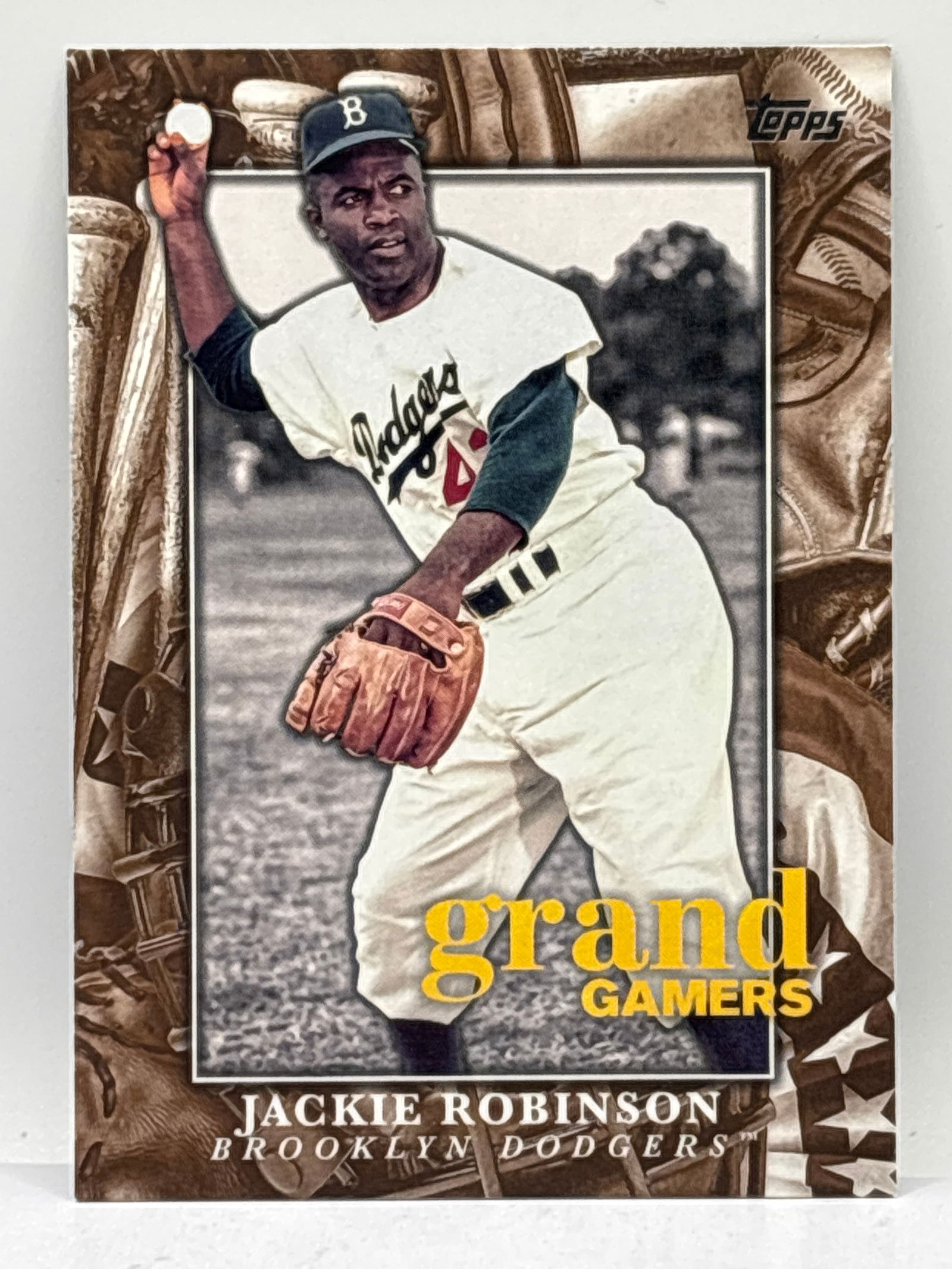 2024 TOPPS GRAND GAMERS JACKIE ROBINSON INSERT: THE HOBBY BOX