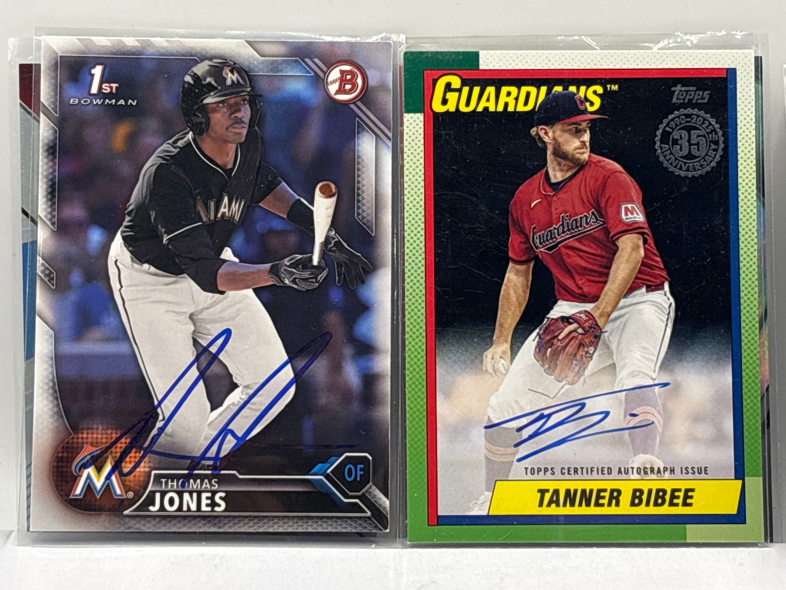 MLB AUTOGRAPHED LOT - 4