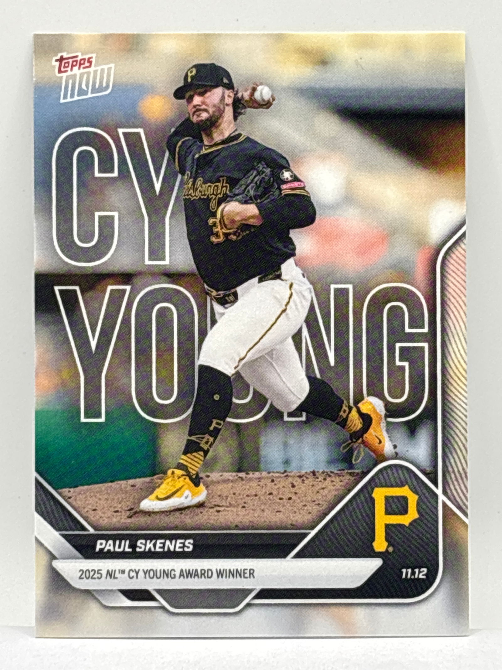 2025 TOPPS NOW PAUL YOUNG CY YOUNG INSERT (1 of 3)