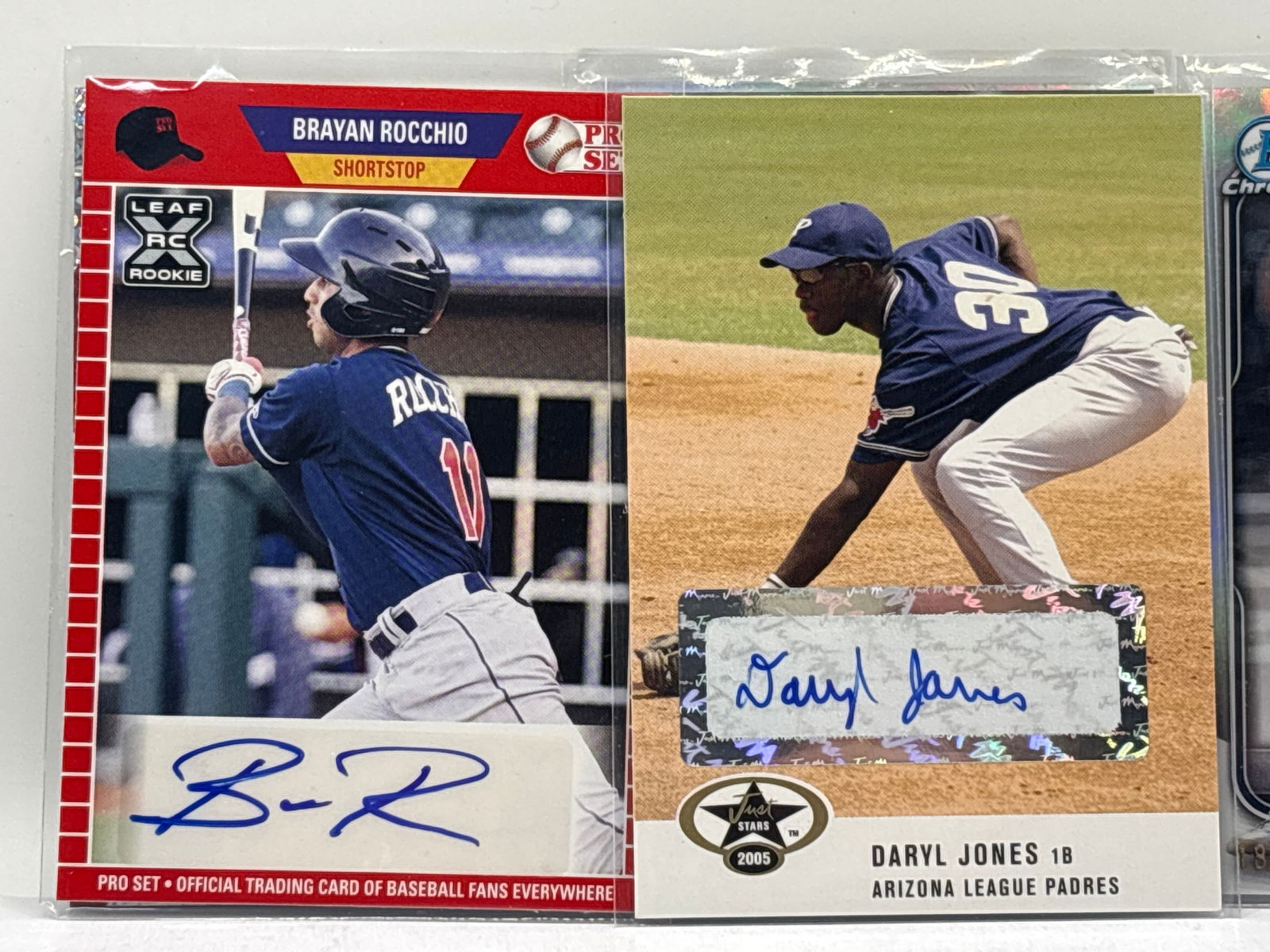 MLB AUTOGRAPHED LOT - 4