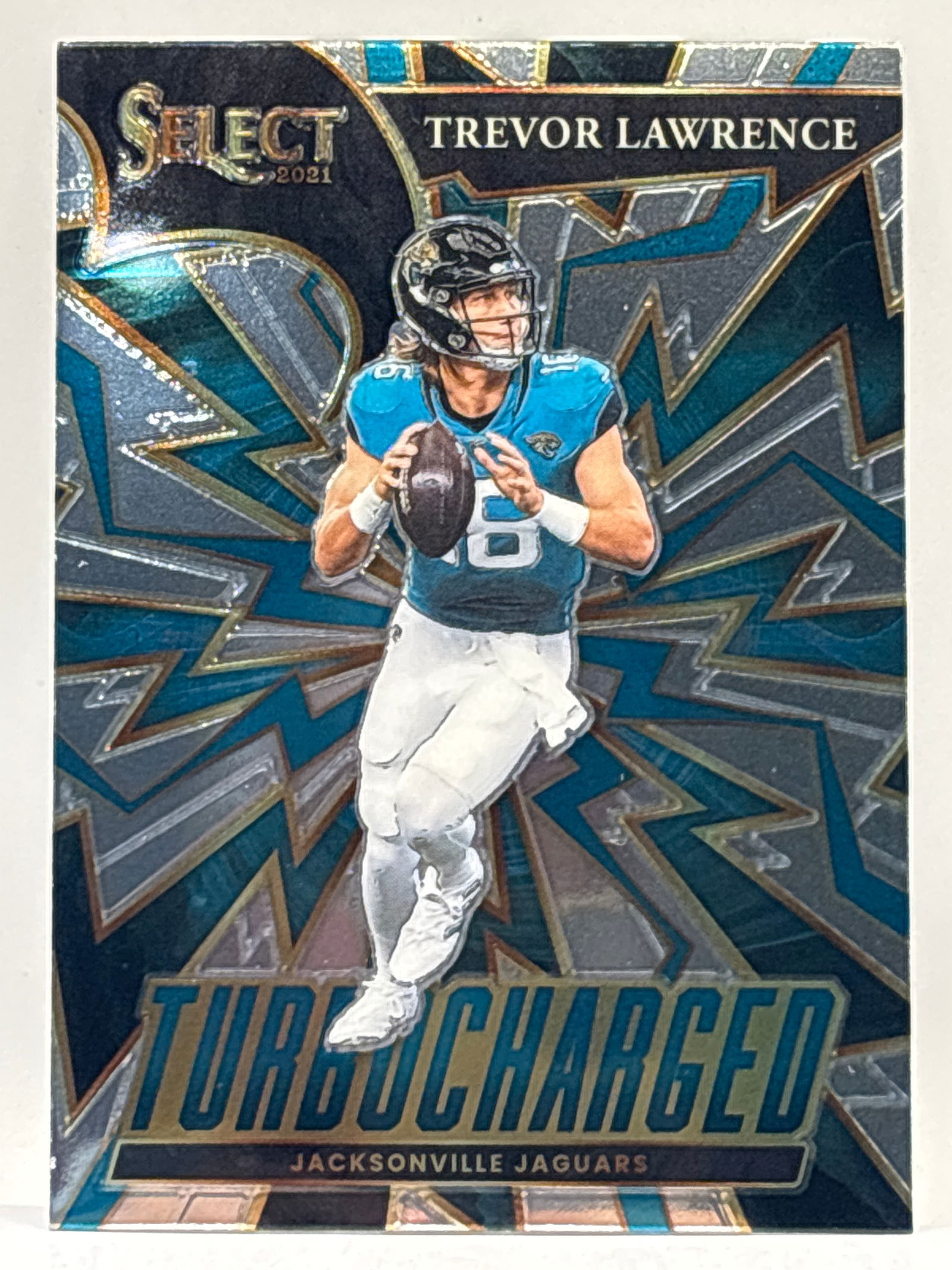 2021 PANINI SELECT TREVOR LAWRENCE TURBOCHARGED ROOKIE INSERT (1 of 2)