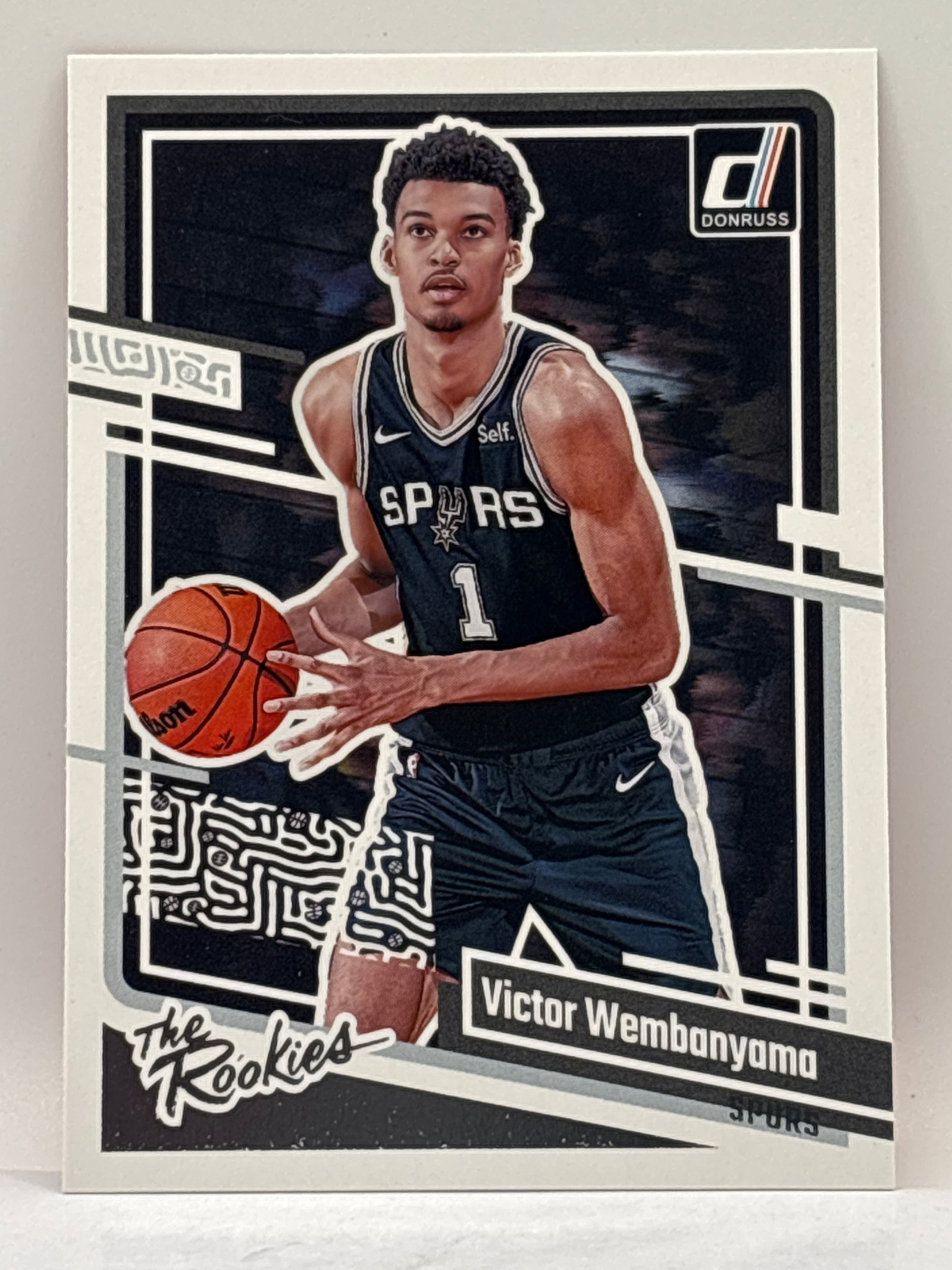 2023-24 PANINI DONRUSS THE ROOKIES VICTOR WEMBANYAMA ROOKIE CARD: THE HOBBY BOX