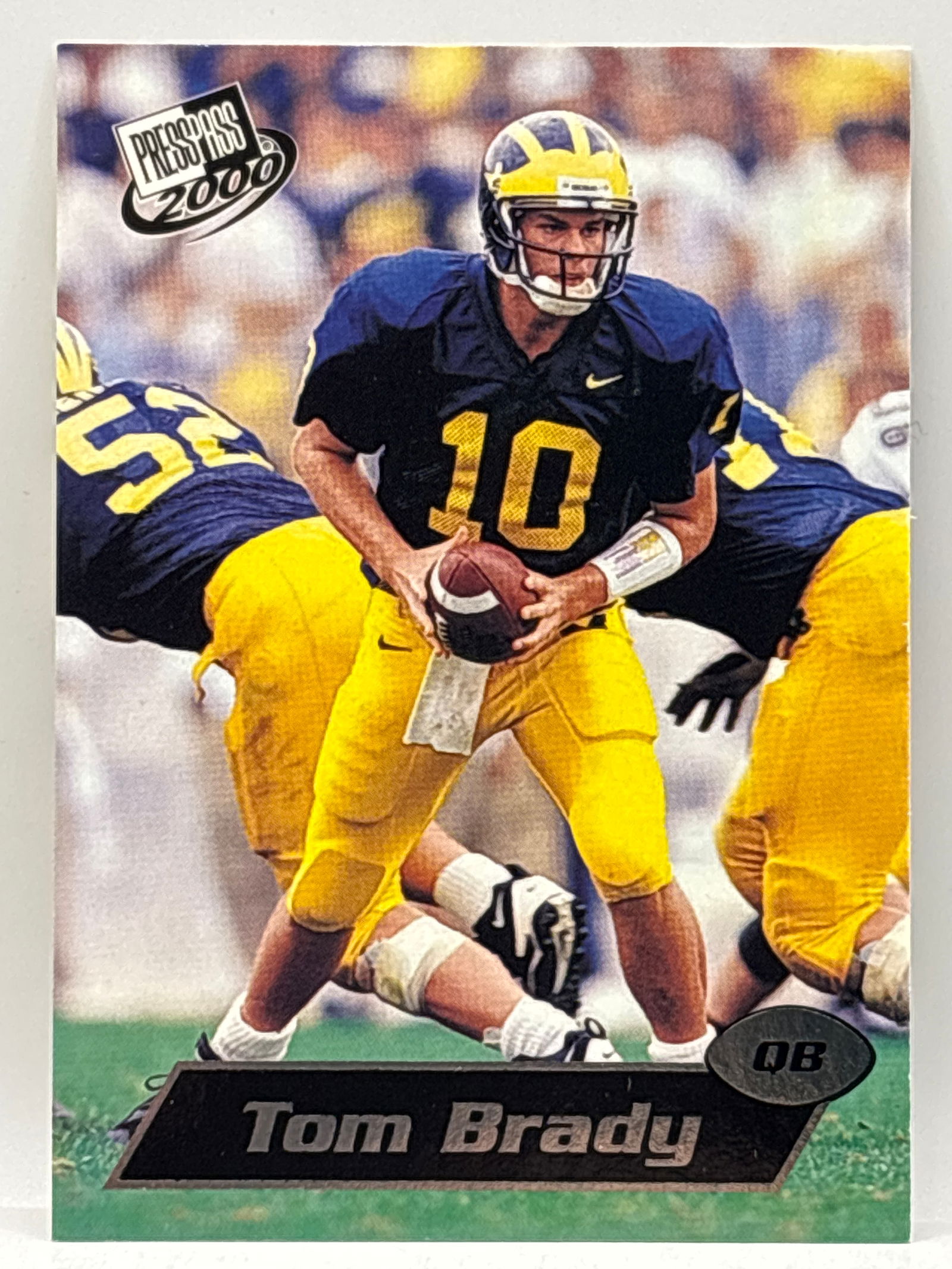 2000 PRESS PASS TOM BRADY ROOKIE CARD: THE HOBBY BOX