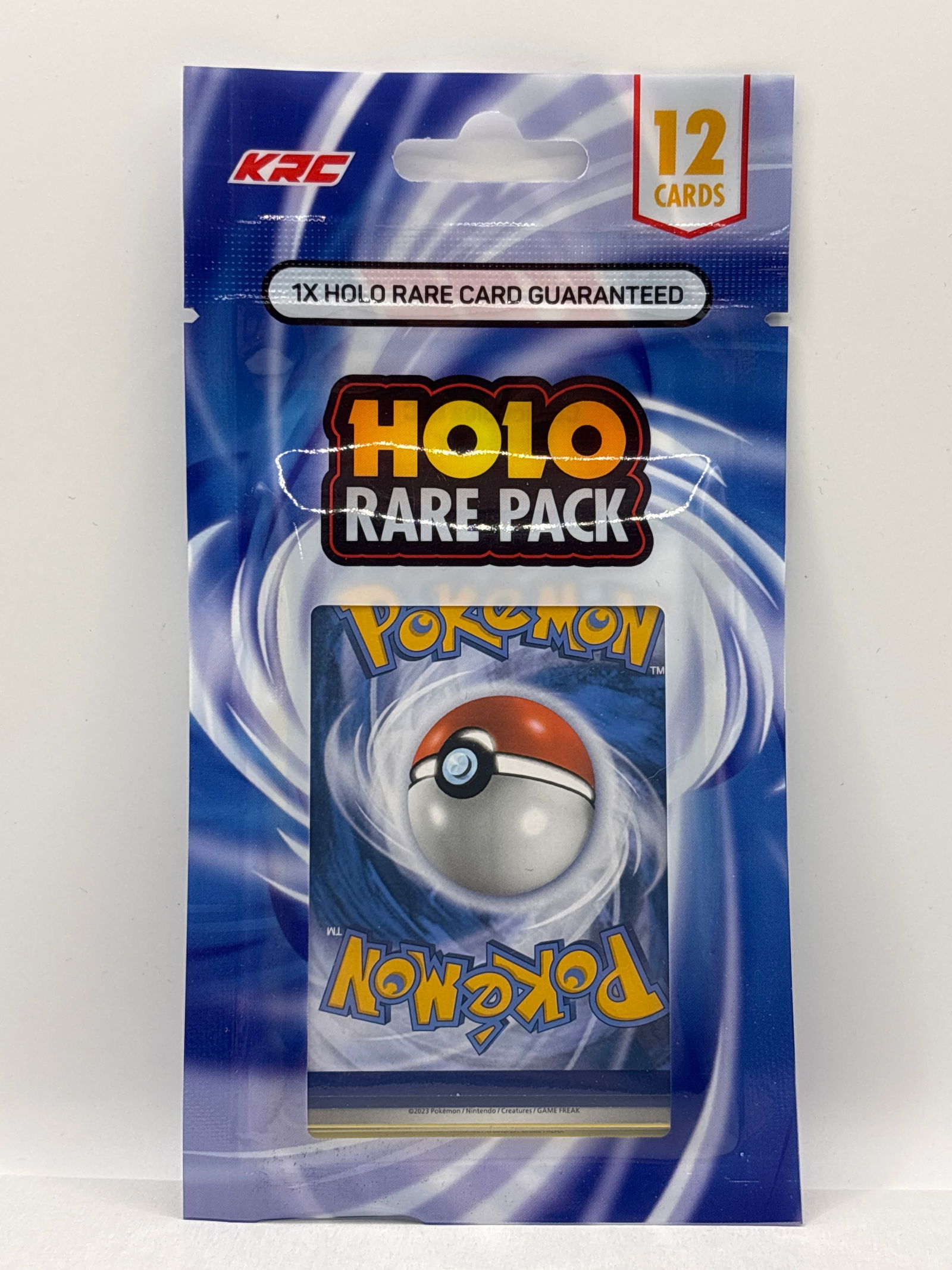 FACTORY SEALED POKÉMON HOLO RARE 12-CARD PACK: THE HOBBY BOX