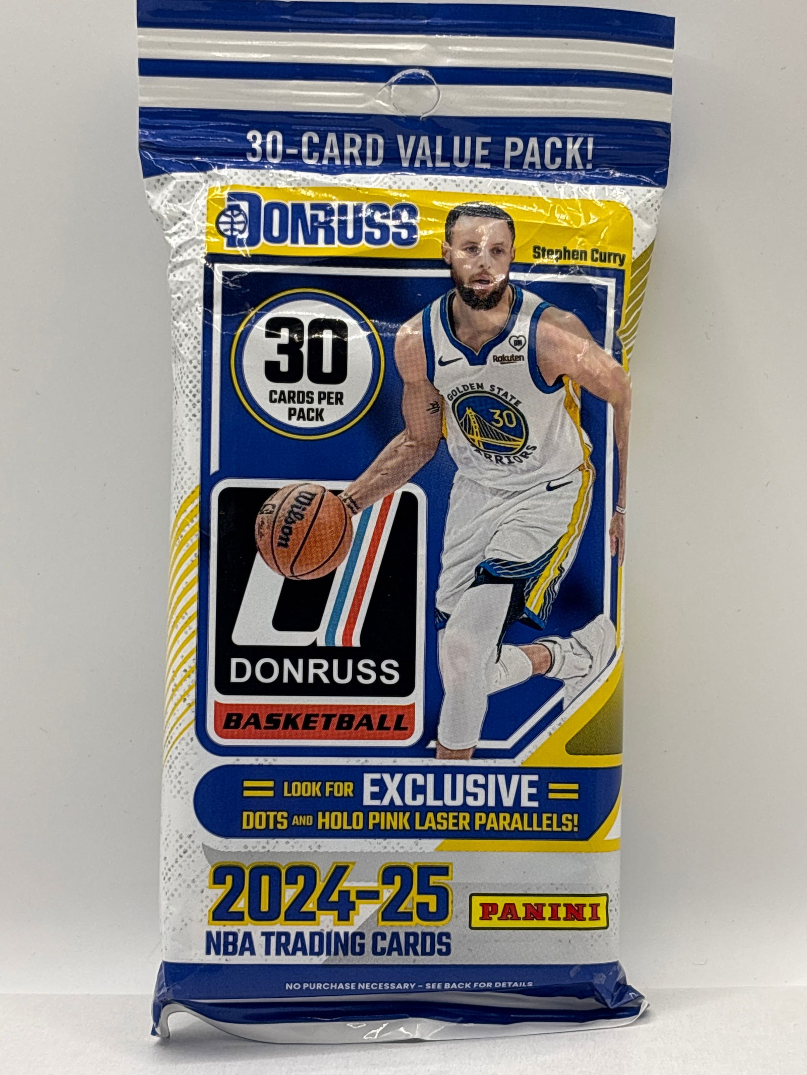 2024-25 PANINI DONRUSS NBA BASKETBALL 30-CARD VALUE PACK: THE HOBBY BOX