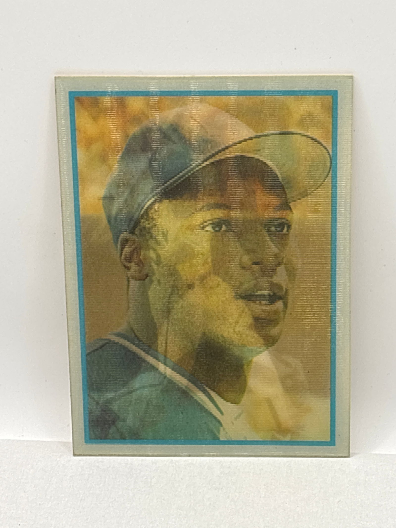 1986 SPORTFLICS ROOKIES BO JACKSON HOLOGRAM ROOKIE INSERT: THE HOBBY BOX