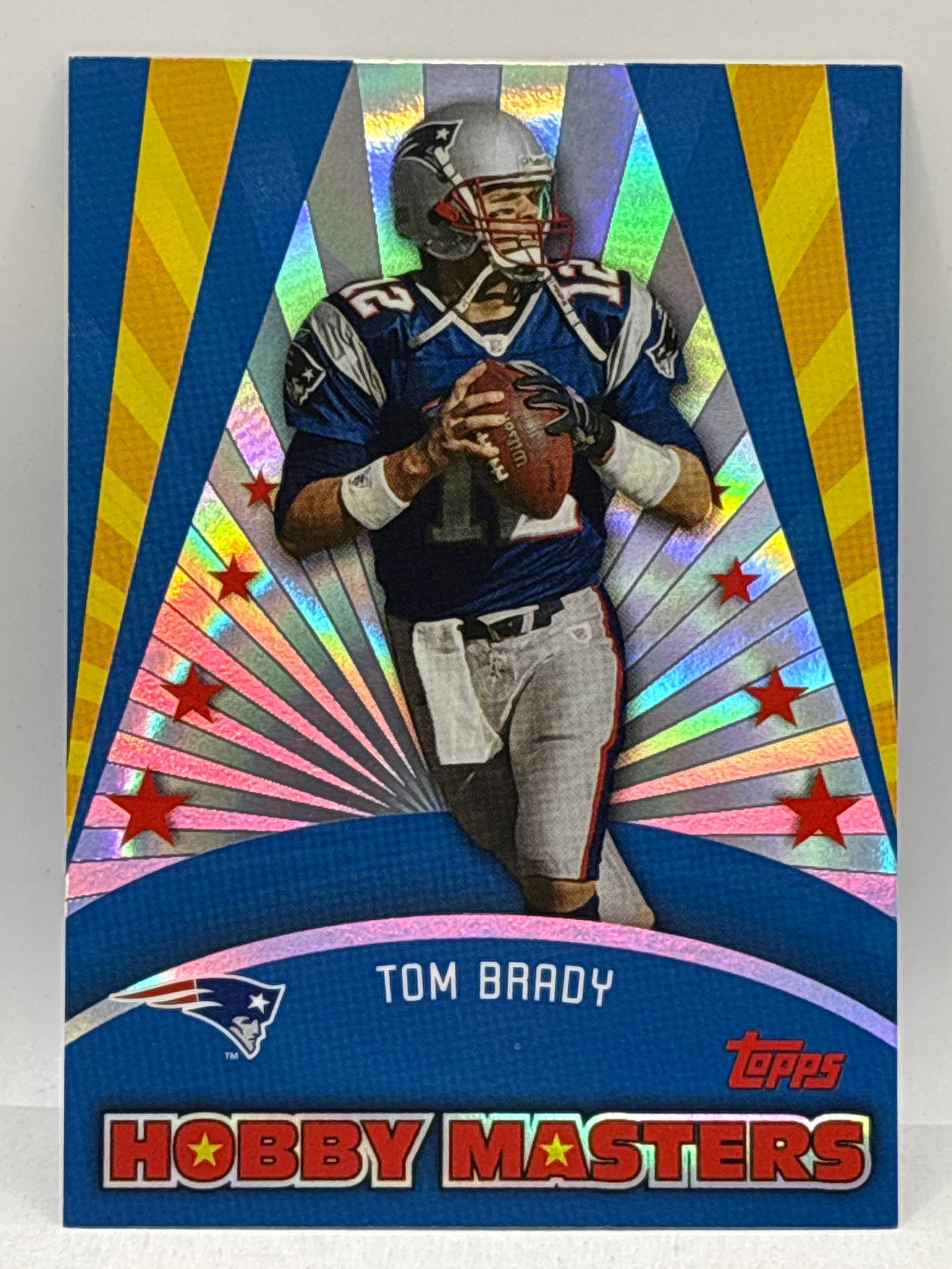 2006 TOPPS HOBBY MASTERS TOM BRADY INSERT (1 of 3)