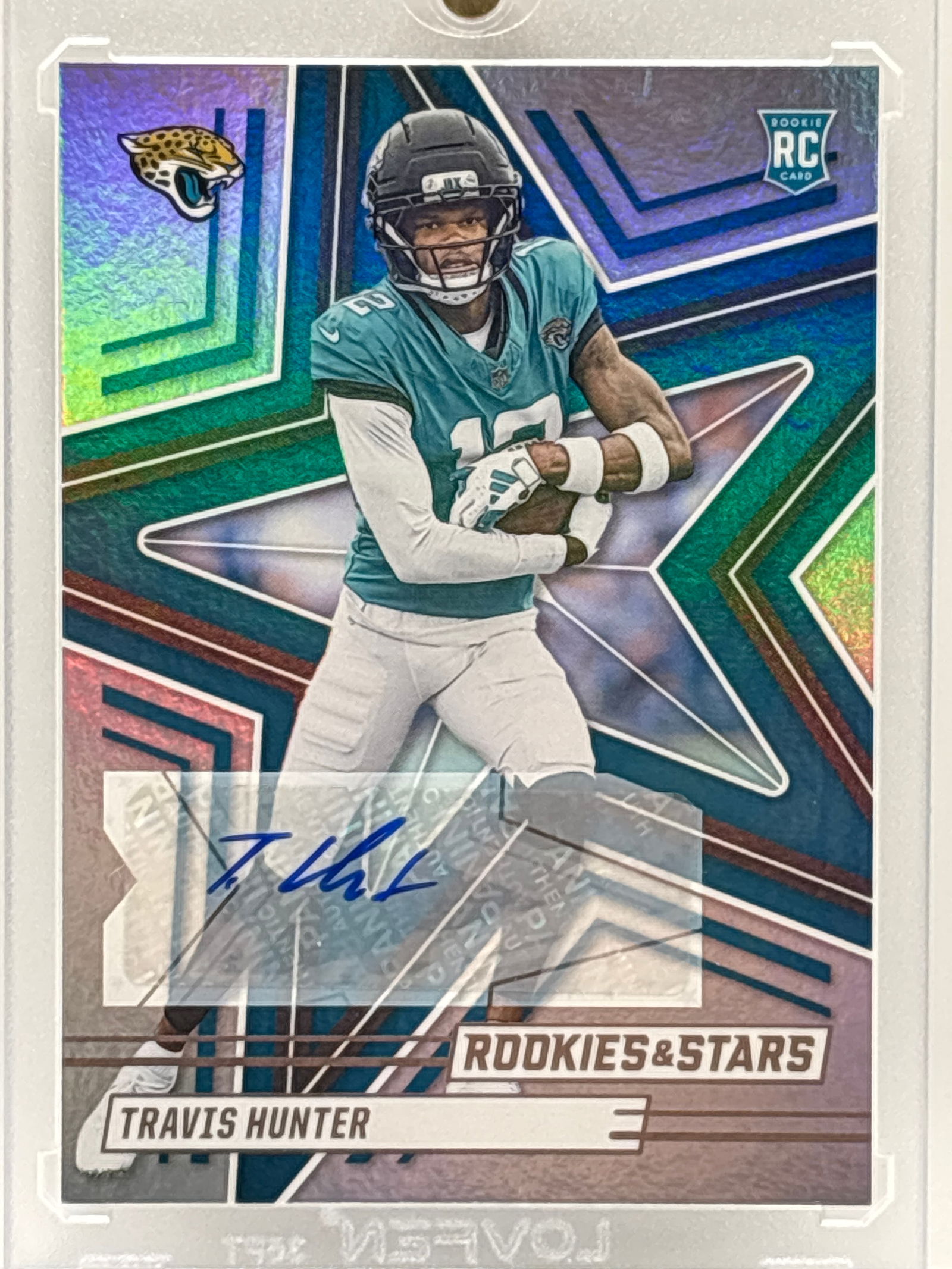 2025 PANINI ROOKIES & STARS TRAVIS HUNTER AUTOGRAPHED ROOKIE CARD: THE HOBBY BOX