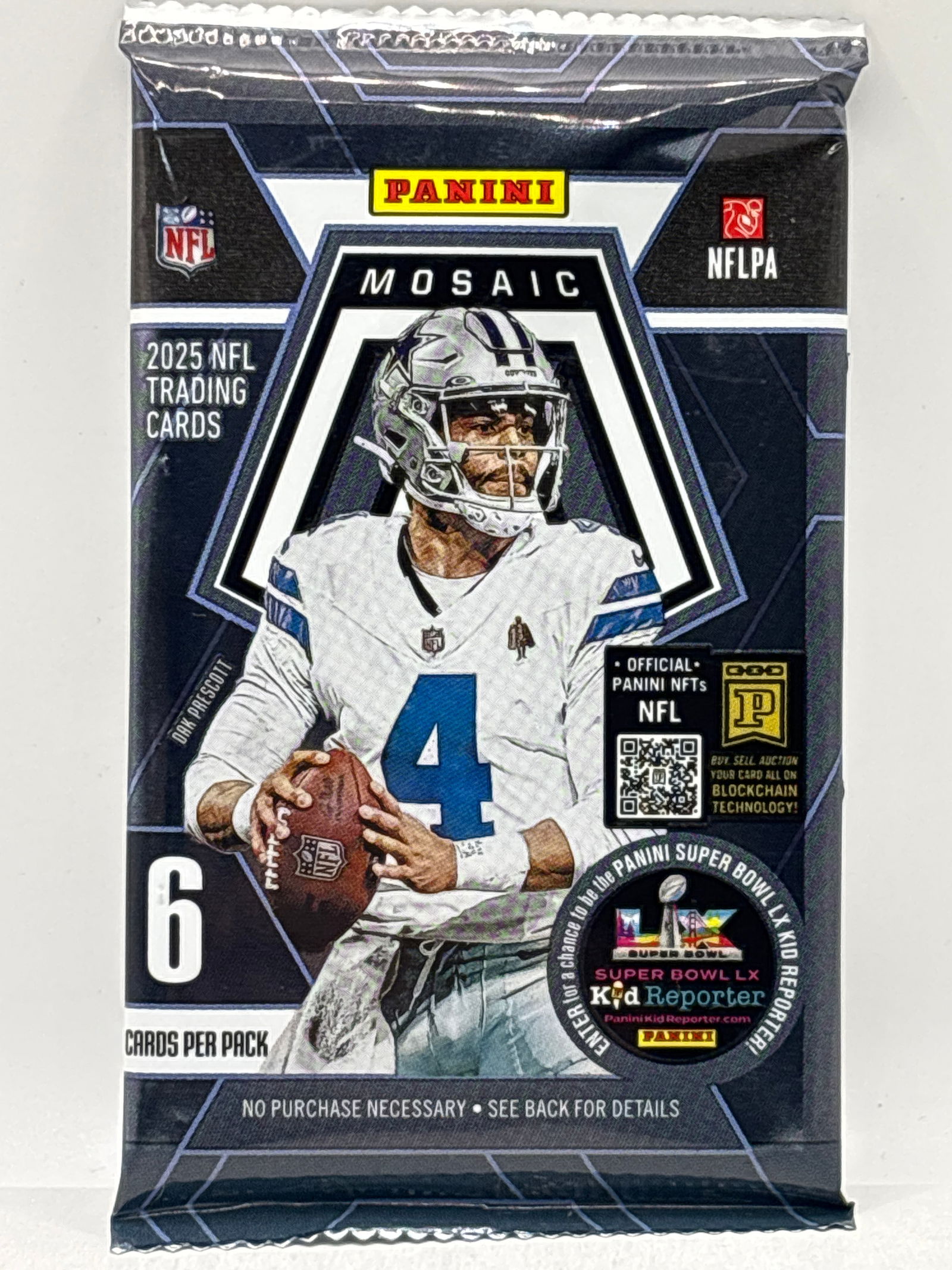 2025 PANINI MOSAIC NFL FOOTBALL PACK: THE HOBBY BOX