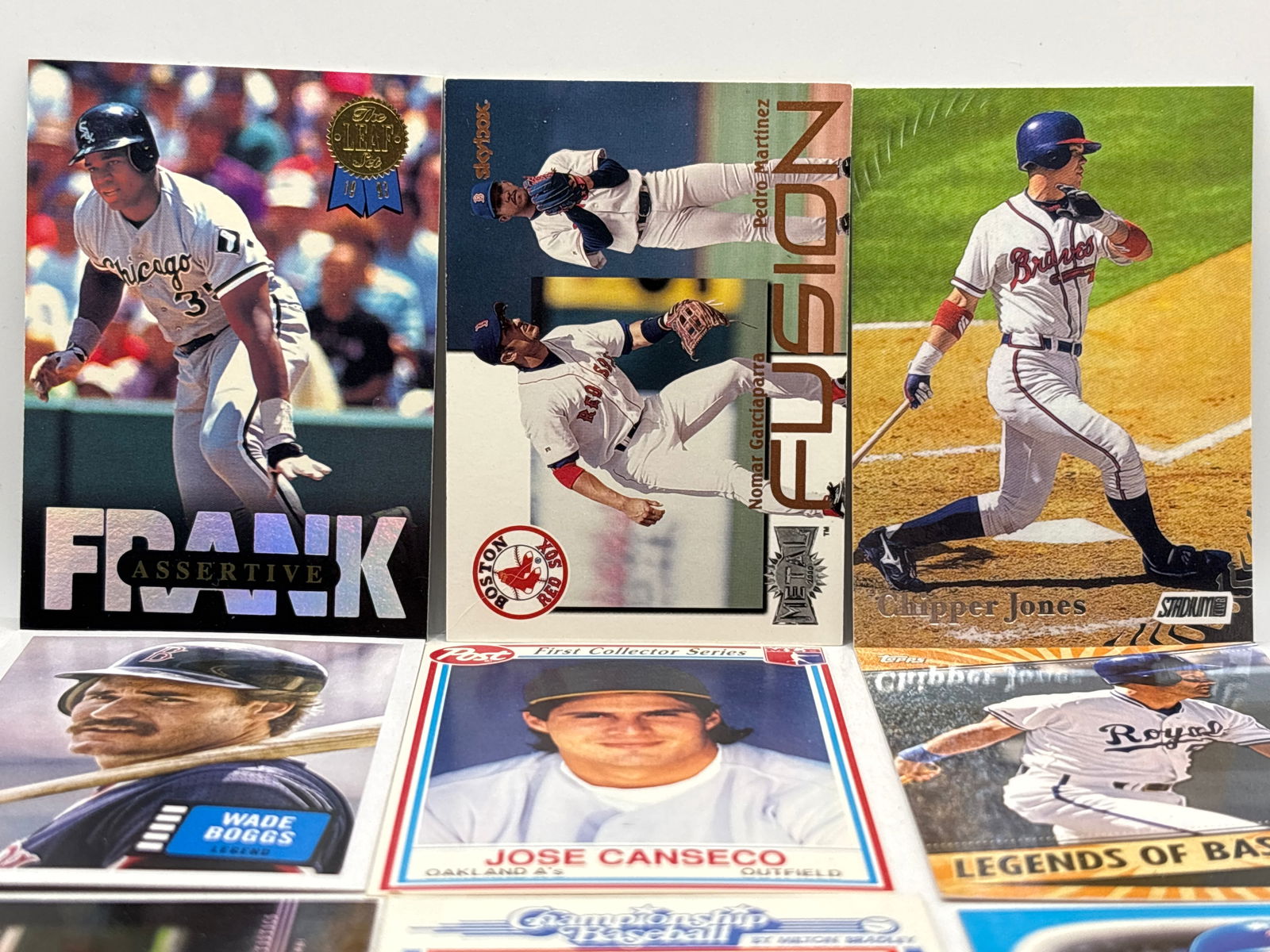 VINTAGE MLB BASEBALL SUPERSTAR INSERT LOT - 2