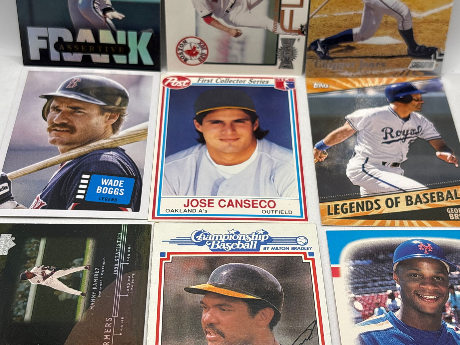 VINTAGE MLB BASEBALL SUPERSTAR INSERT LOT - 3