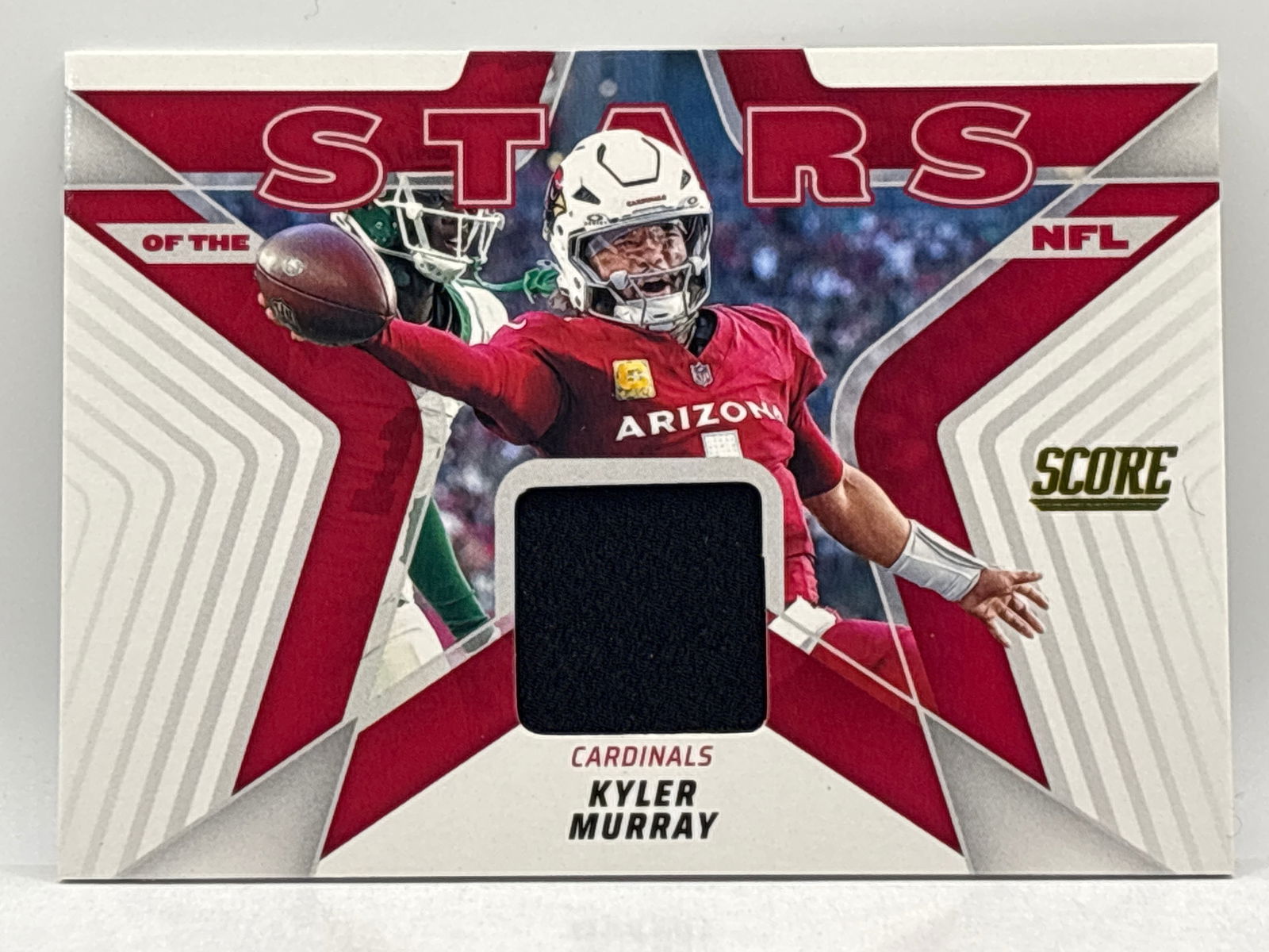 2025 PANINI SCORE KYLER MURRAY STARS OF THE NFL MEMORABILIA PATCH (1 of 2)
