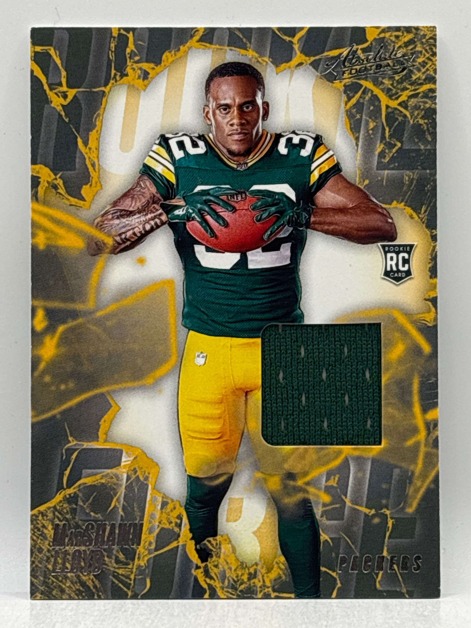 2024 PANINI ABSOLUTE MARSHAWN LLOYD ROOKIE PATCH: THE HOBBY BOX