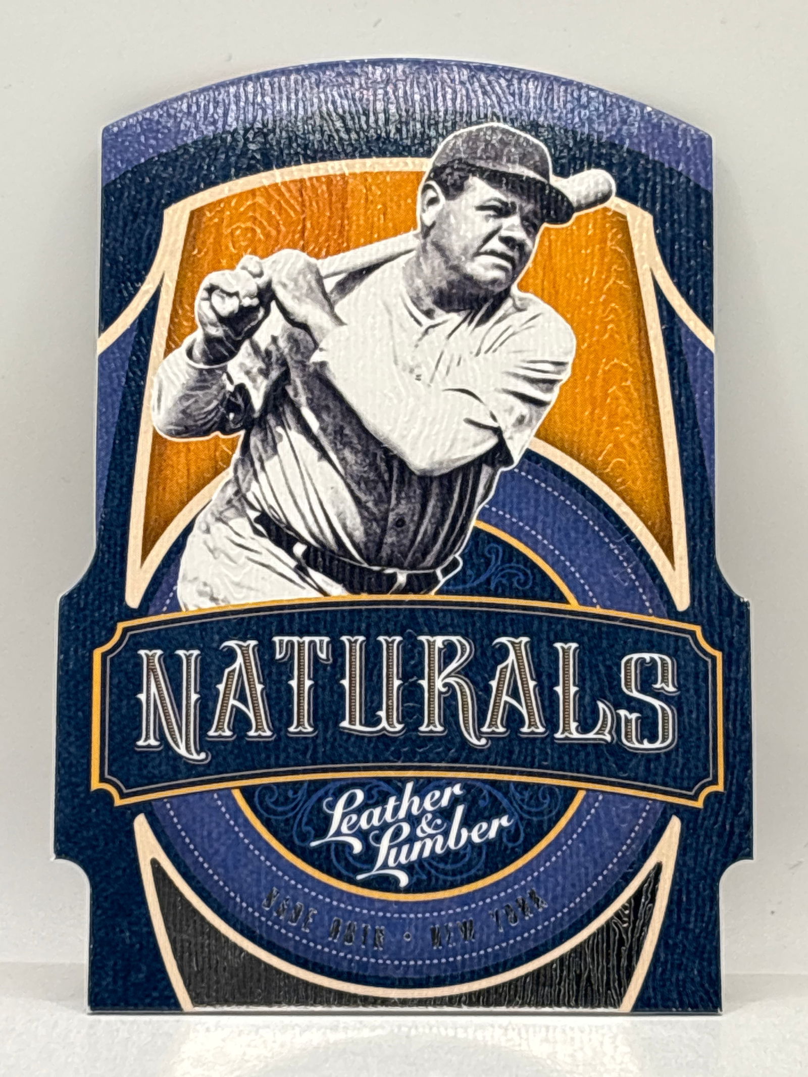 2019 PANINI LEATHER & LUMBER BABE RUTH NATURALS DIE CUT: THE HOBBY BOX
