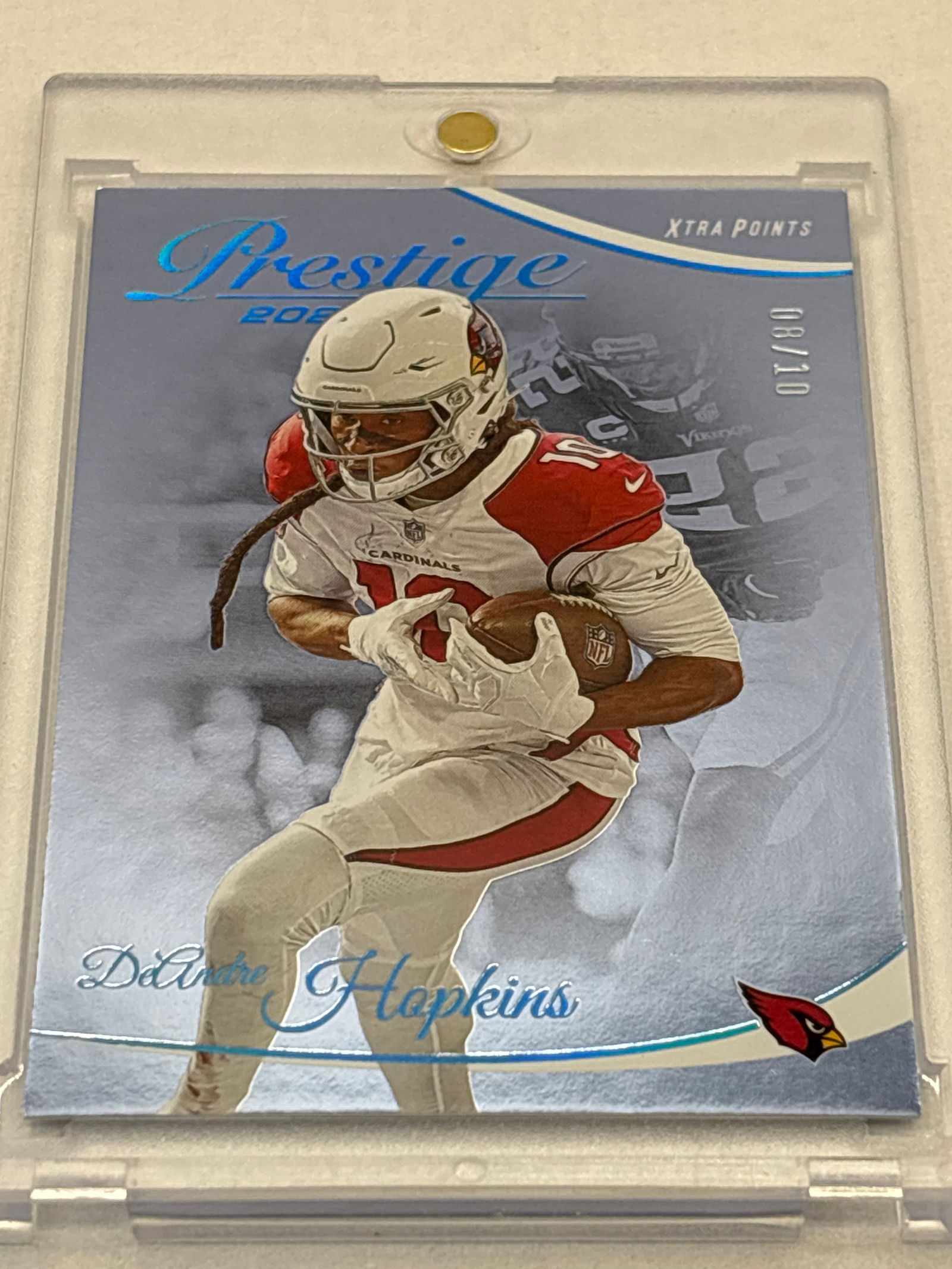 /10 2023 PANINI PRESTIGE DEANDRE HOPKINS XTRA POINTS: THE HOBBY BOX