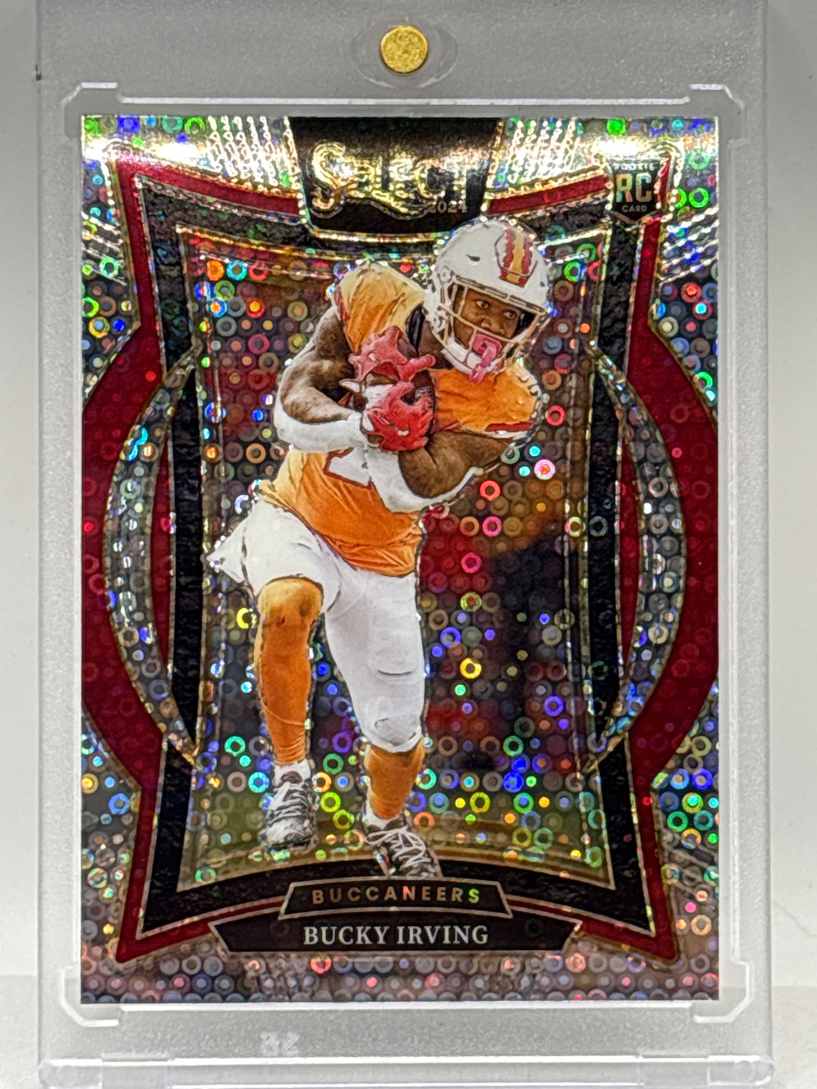 2024 PANINI SELECT BUCKY IRVING SILVER DISCO PRIZM HOLO ROOKIE CARD: THE HOBBY BOX