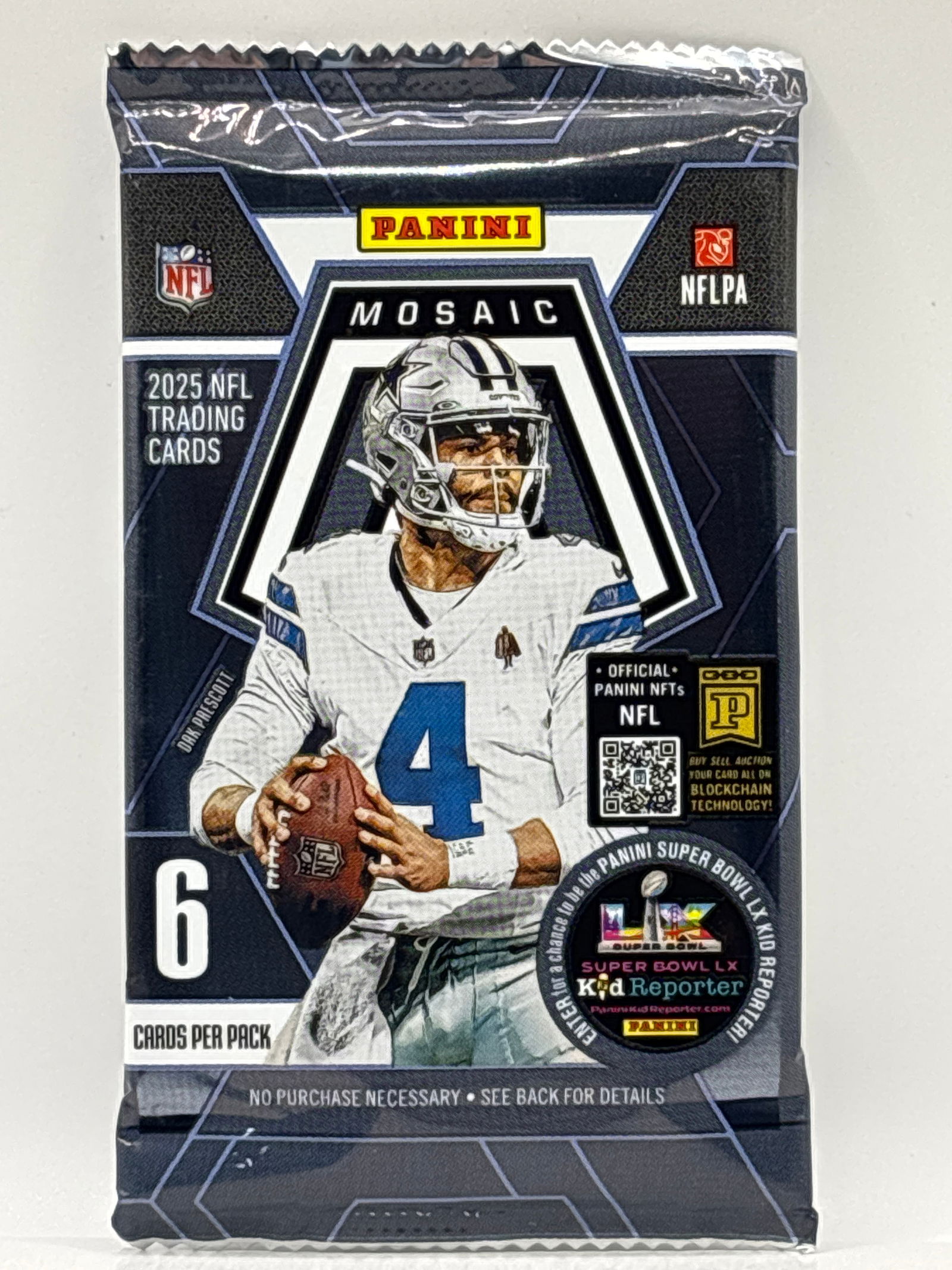 2025 PANINI MOSAIC NFL FOOTBALL PACK: THE HOBBY BOX