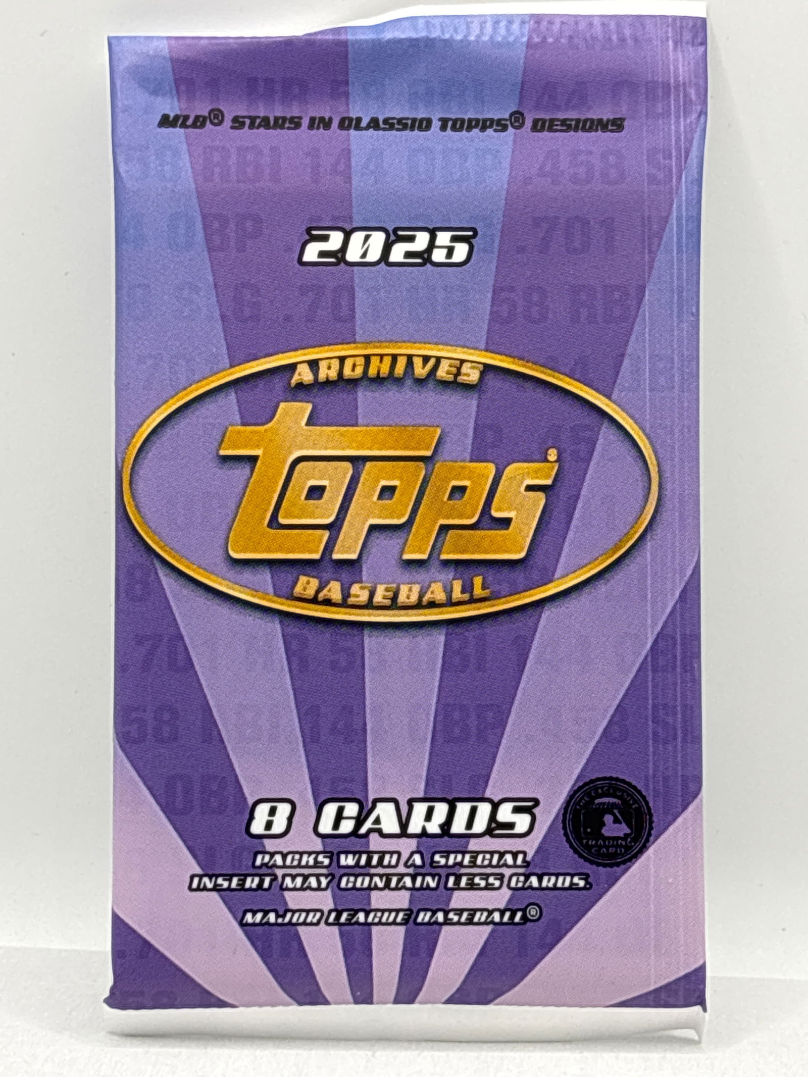 2025 TOPPS ARCHIVES MLB BASEBALL PACK: THE HOBBY BOX