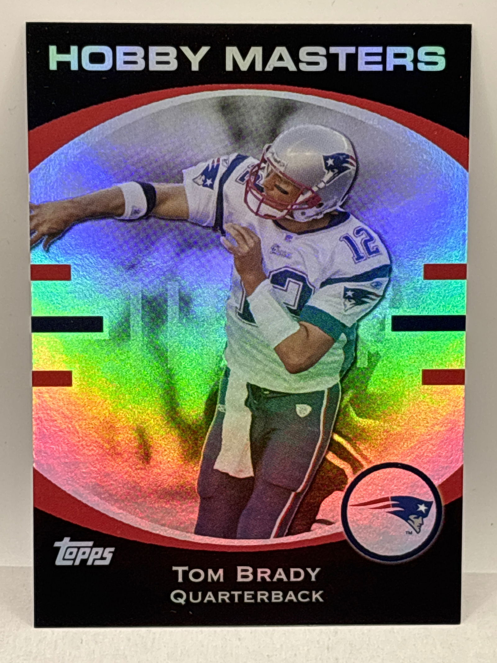 2007 TOPPS HOBBY MASTERS TOM BRADY INSERT - 2
