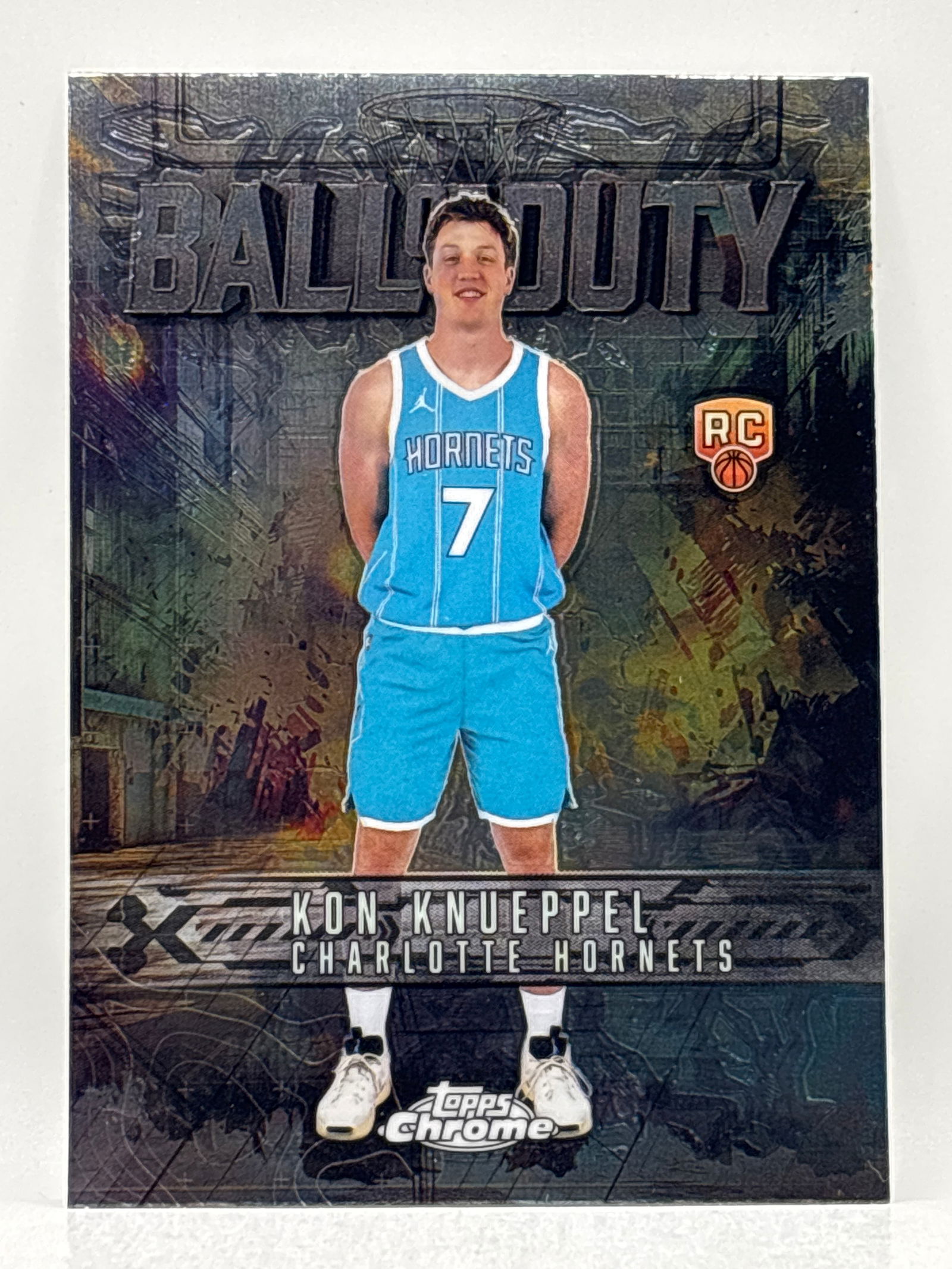 2025 TOPPS CHROME KON KNUEPPEL BALL OF DUTY ROOKIE INSERT: THE HOBBY BOX