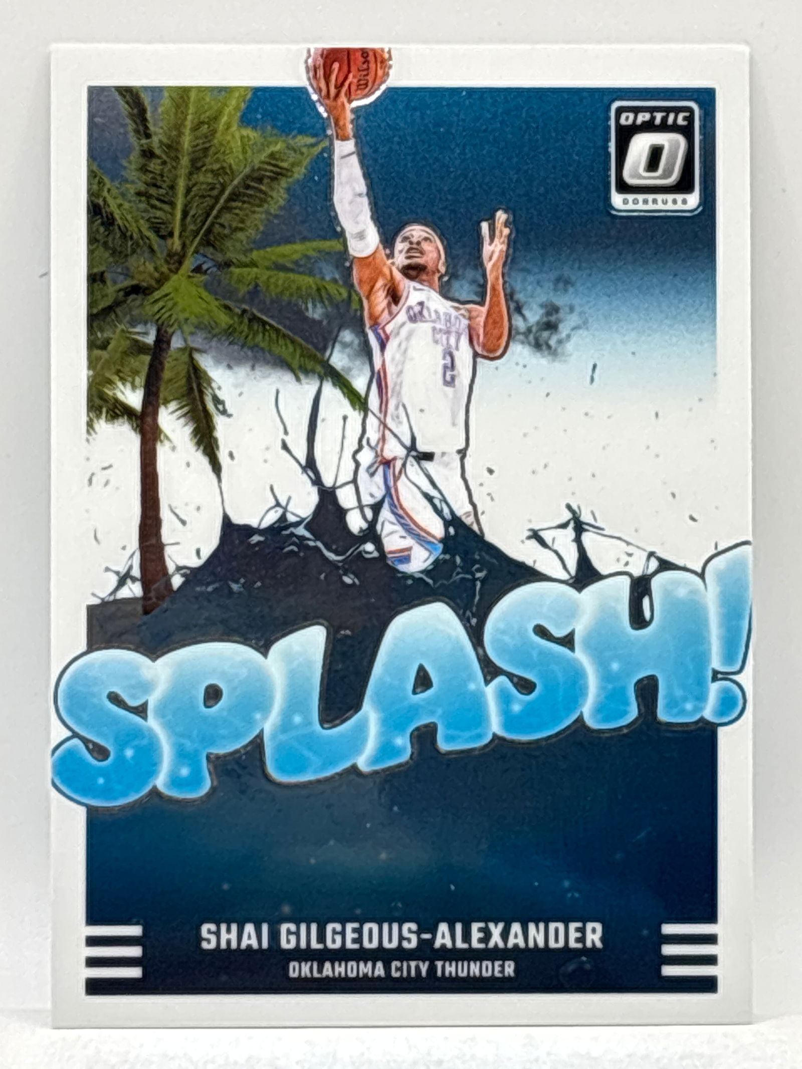 2024-25 PANINI DONRUSS OPTIC SHAI GILGEOUS-ALEXANDER WHITE SPLASH!: THE HOBBY BOX