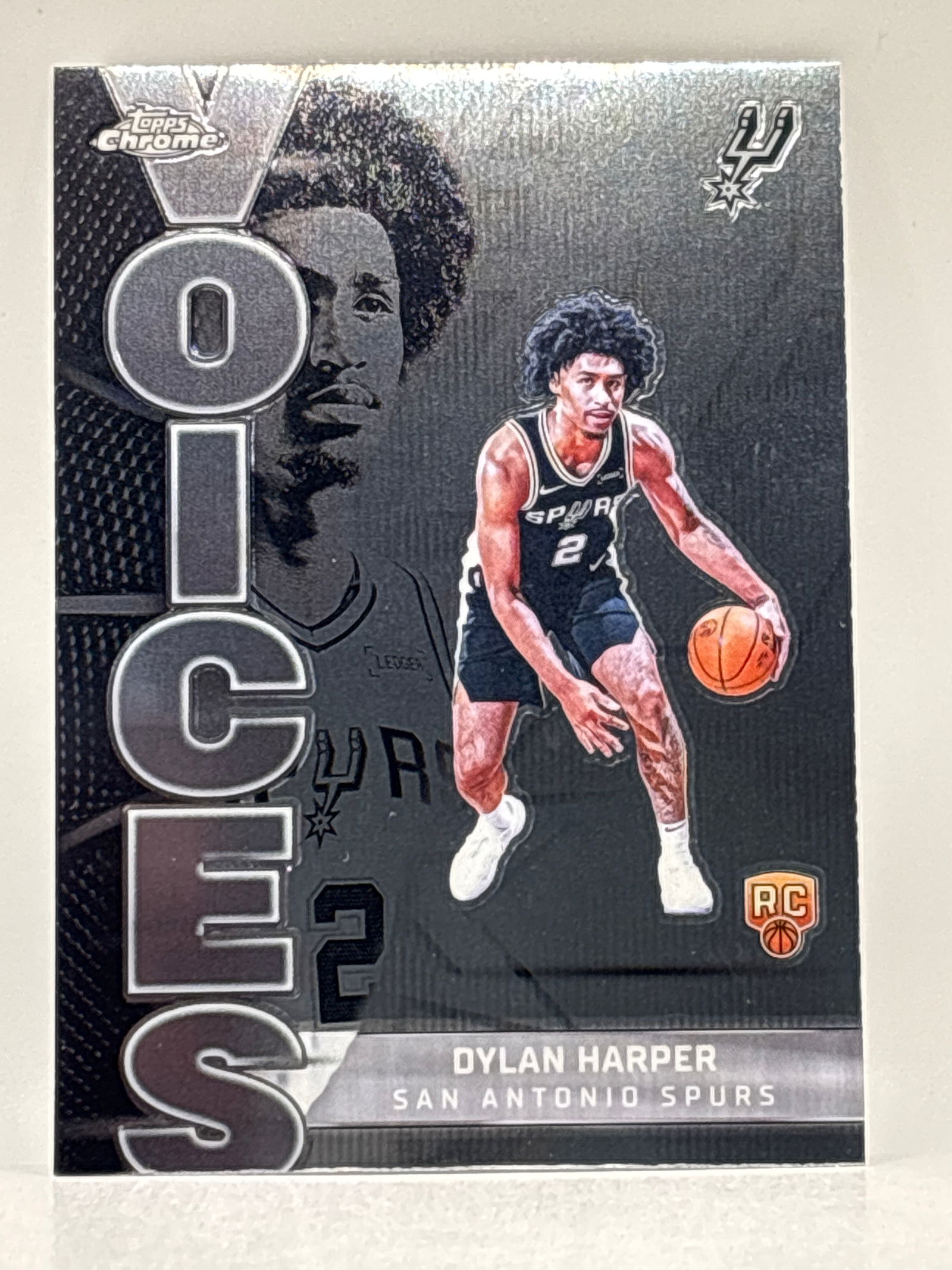 2025 TOPPS CHROME DYLAN HARPER VOICES ROOKIE INSERT: THE HOBBY BOX