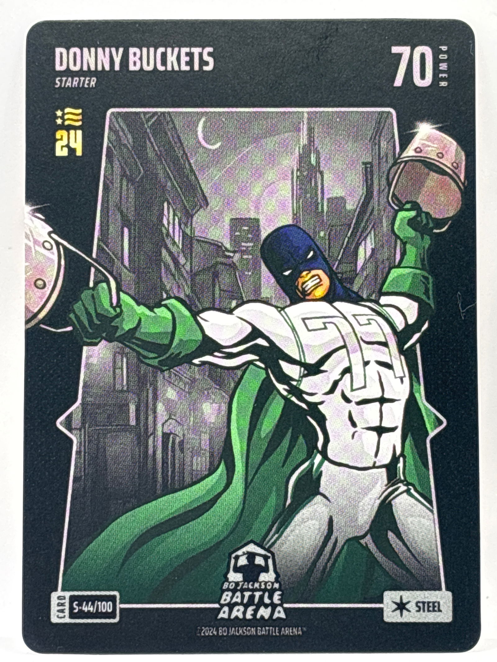 BO JACKSONS 2024 BATTLE ARENA DONNY BUCKETS LUKA DONCIC STEEL: THE HOBBY BOX