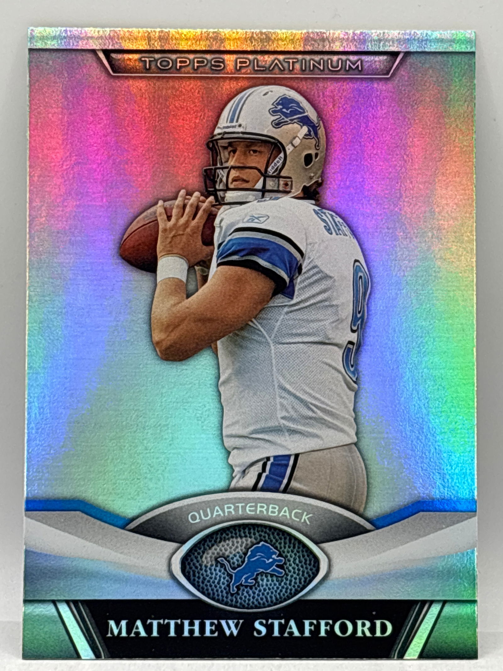 2011 TOPPS PLATINUM MATTHEW STAFFORD: THE HOBBY BOX