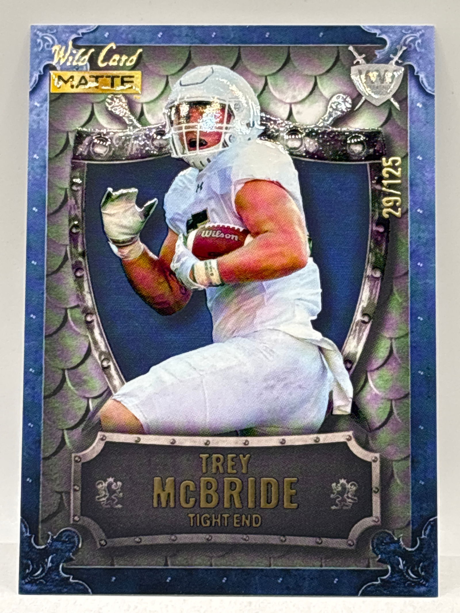 /125 2022 WC MATTE WEEKEND WARRIOR TREY MCBRIDE ROOKIE CARD: THE HOBBY BOX
