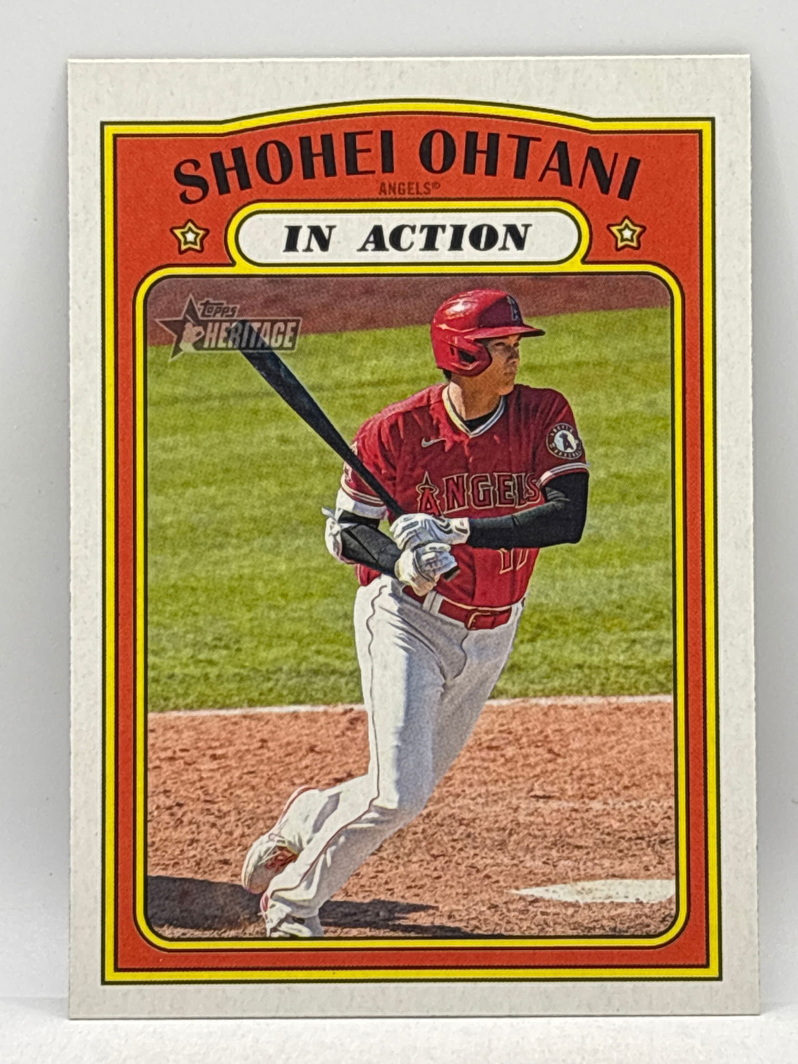2021 TOPPS HERITAGE SHOHEI OHTANI IN ACTION: THE HOBBY BOX