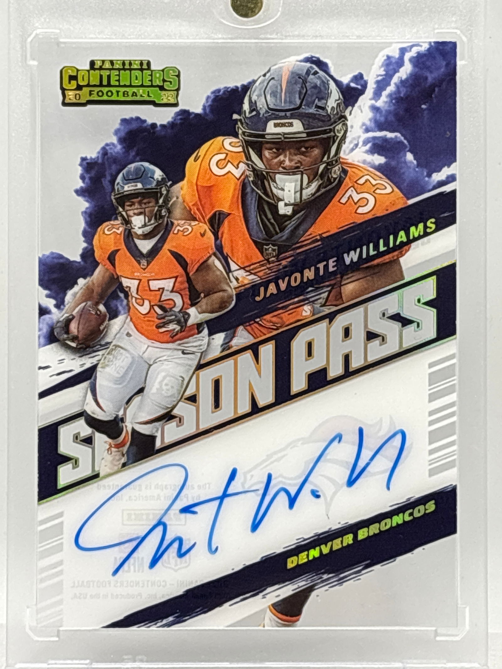 2022 PANINI CONTENDERS SEASON PASS ON-CARD AUTO: THE HOBBY BOX