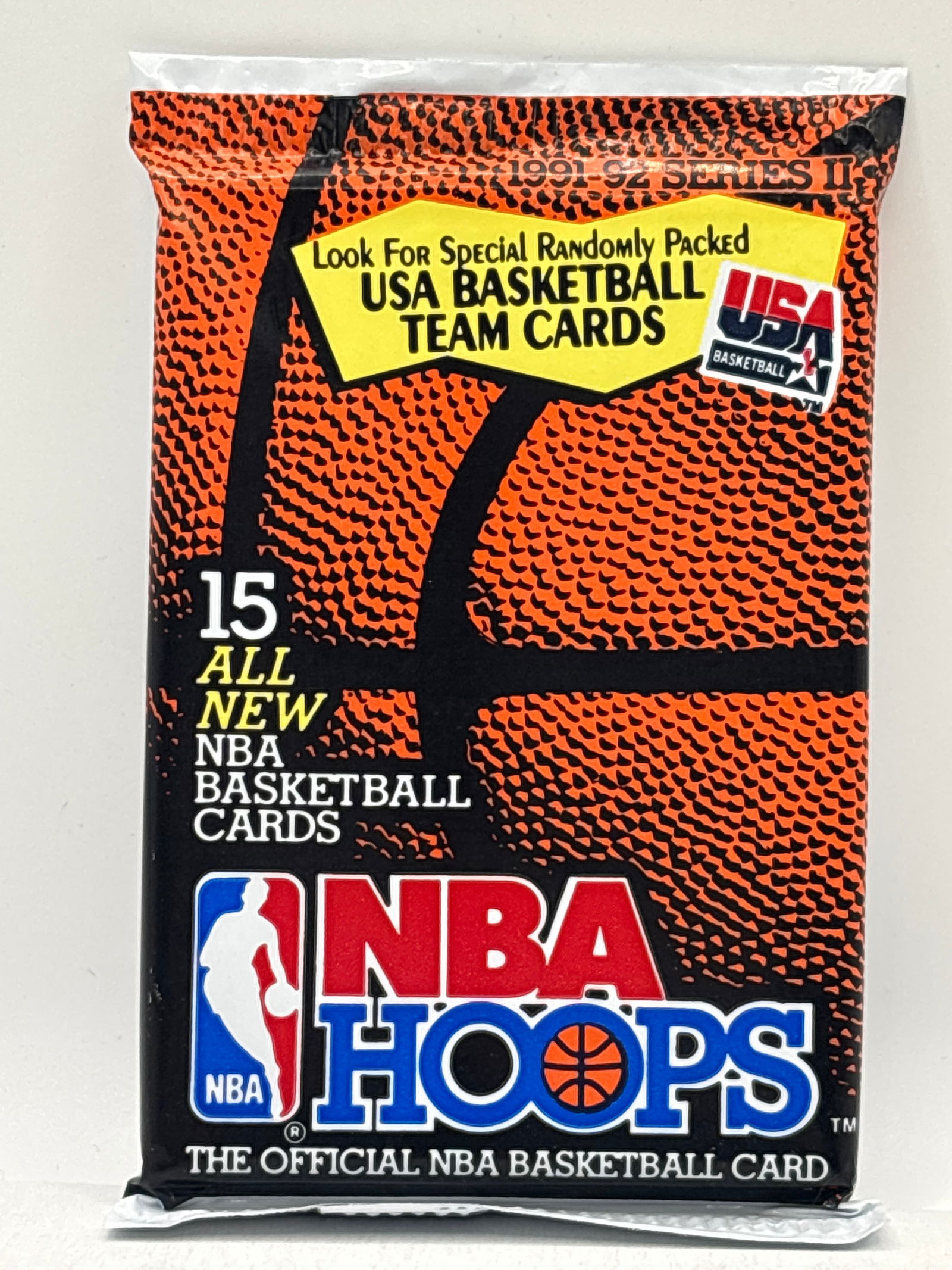 1991 NBA HOOPS NBA BASKETBALL PACK: THE HOBBY BOX