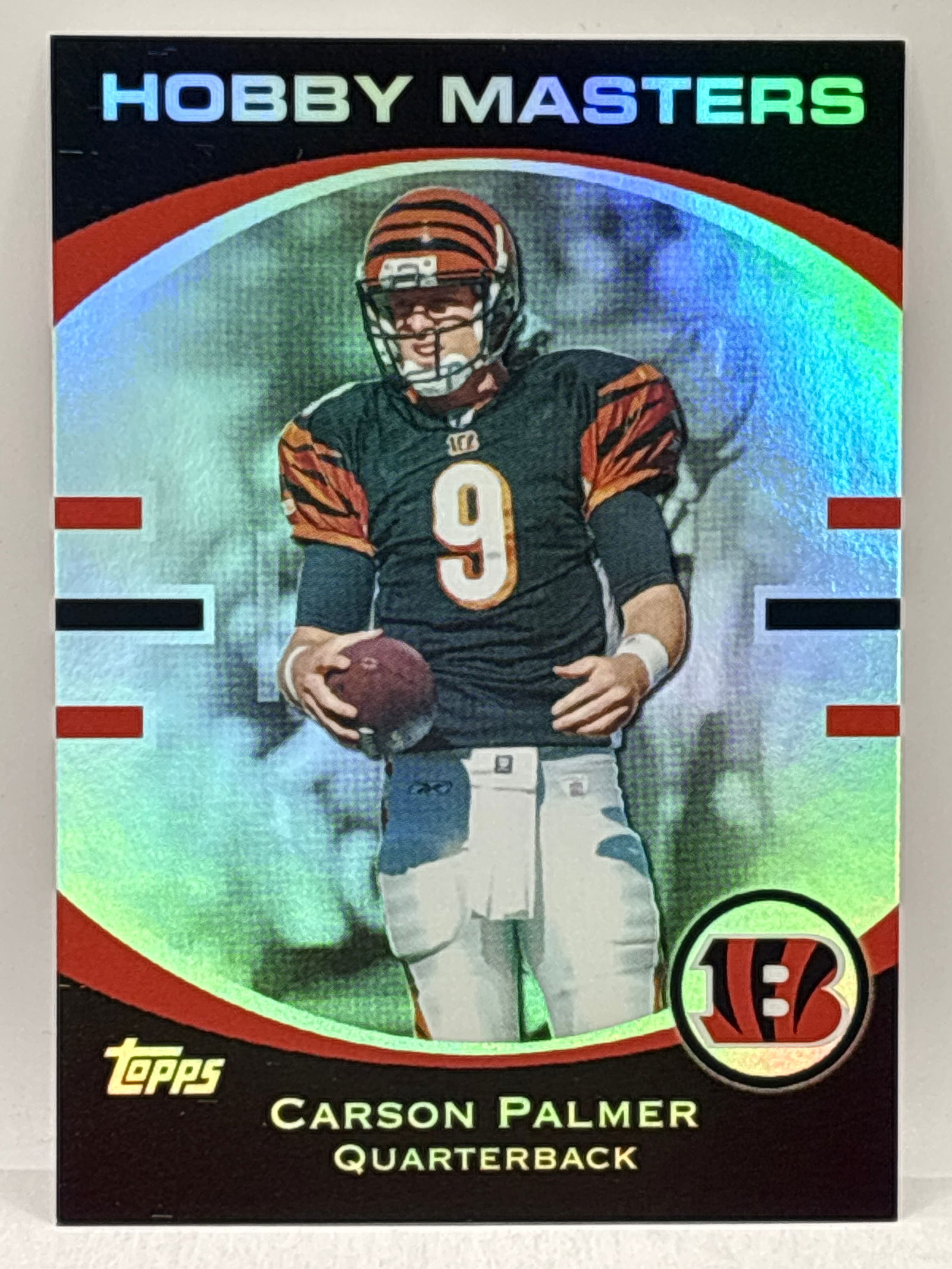 2007 TOPPS HOBBY MASTERS CARSON PALMER INSERT - 2