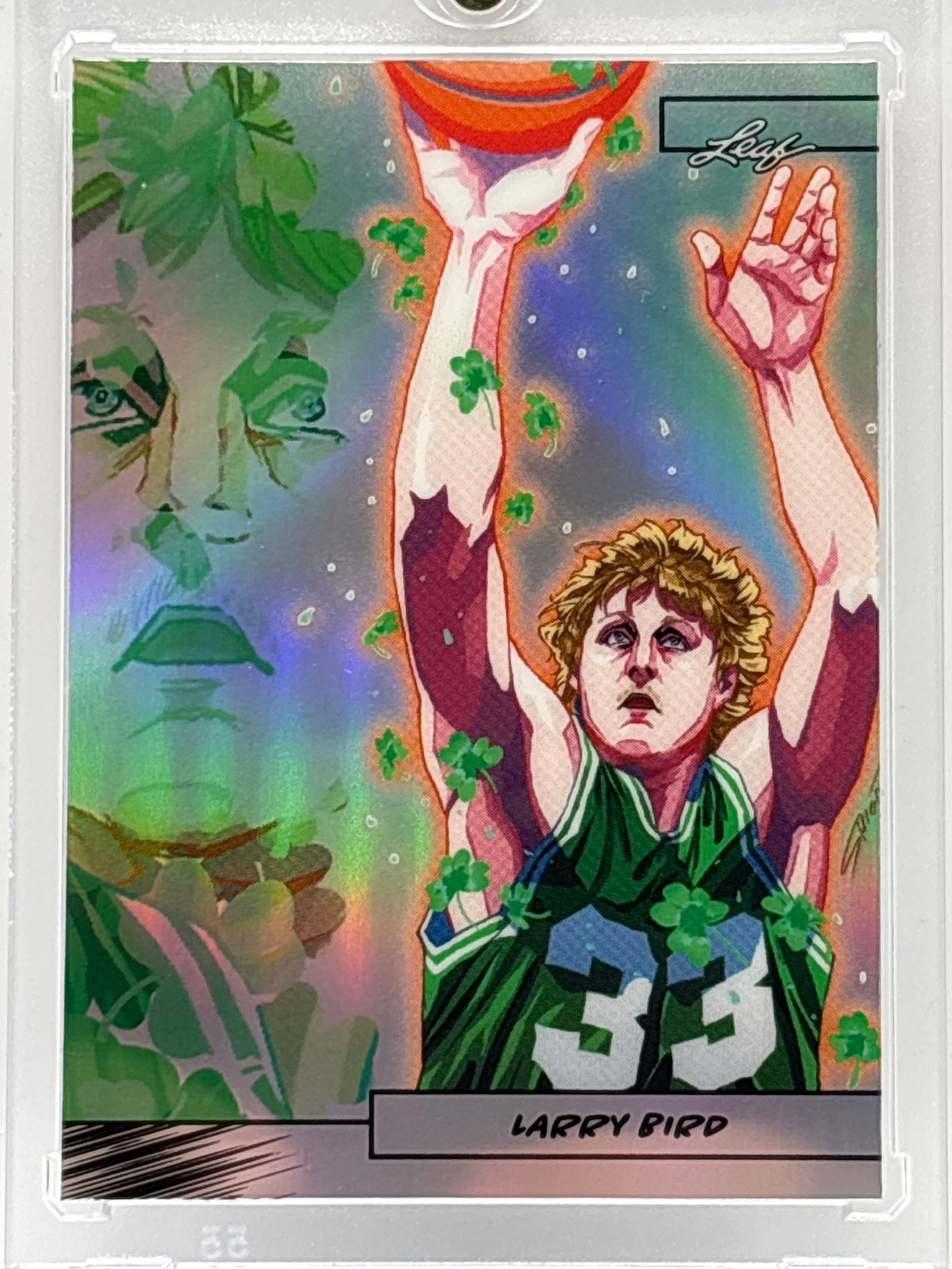 /99 2024 LEAF ANIME NATION LARRY BIRD SSP: THE HOBBY BOX