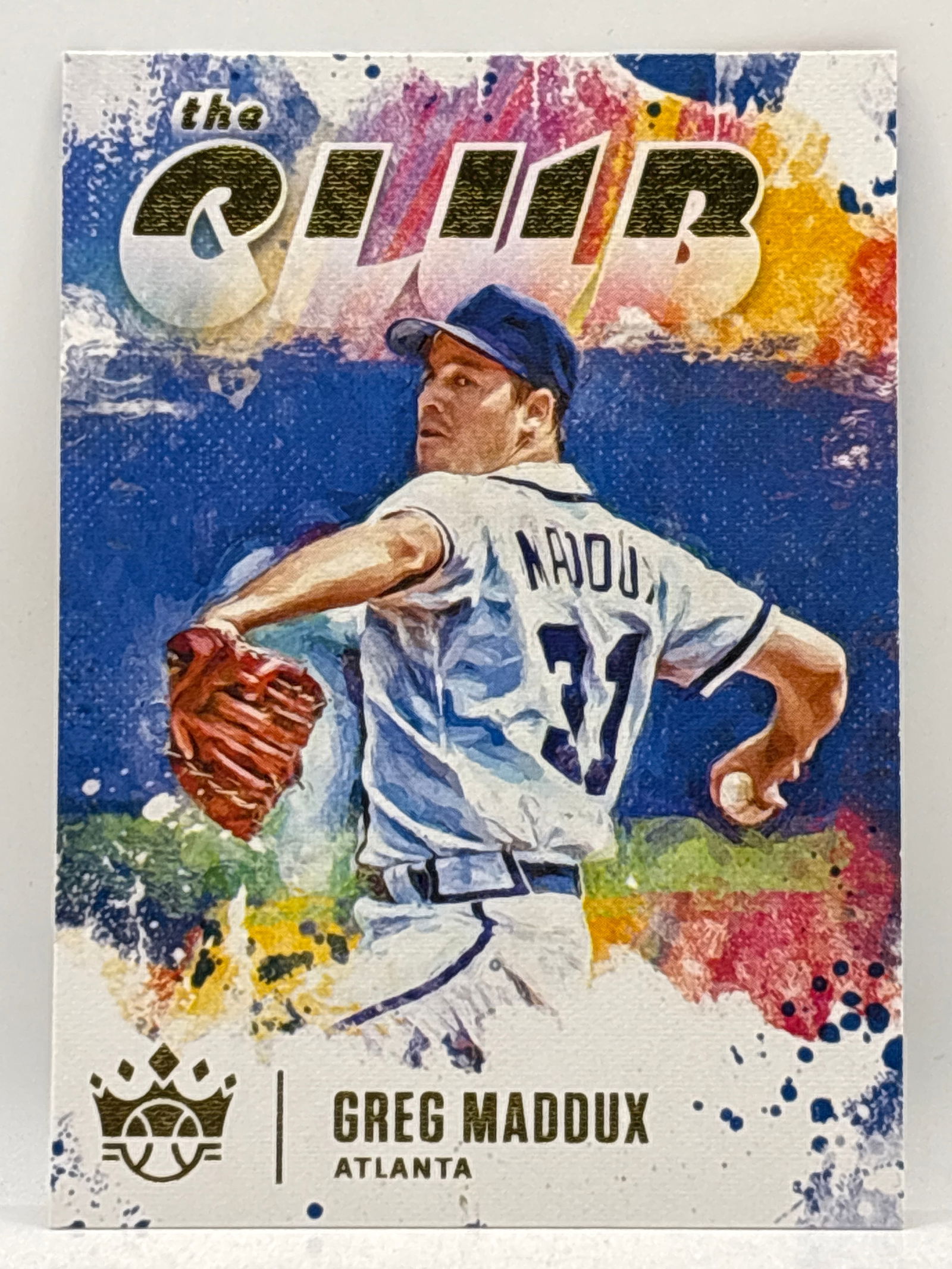 2021 PANINI DIAMOND KINGS GREG MADDUX THE CLUB INSERT: THE HOBBY BOX