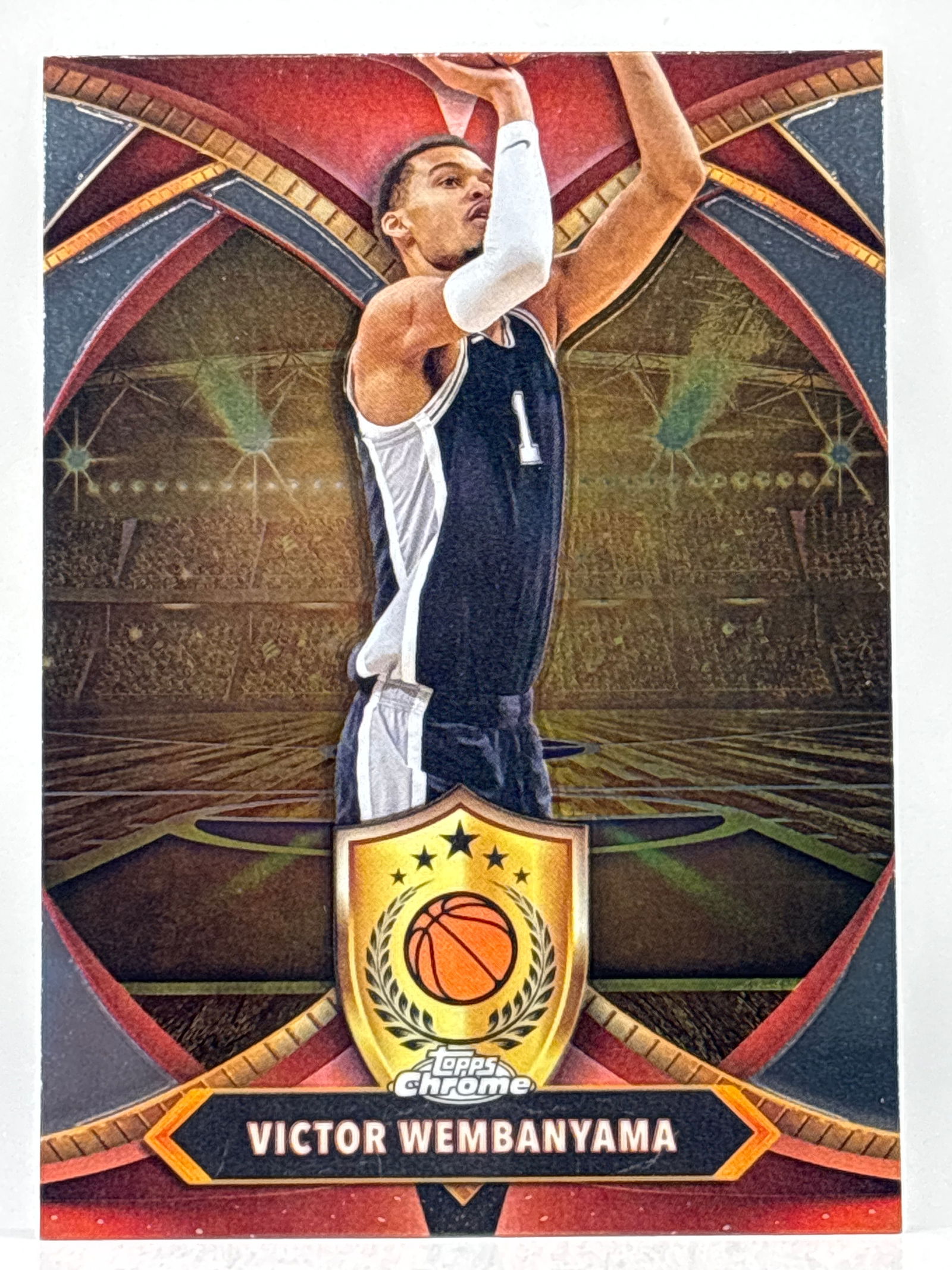 2025 TOPPS CHROME VICTOR WEMBANYAMA BALL OF DUTY INSERT: THE HOBBY BOX