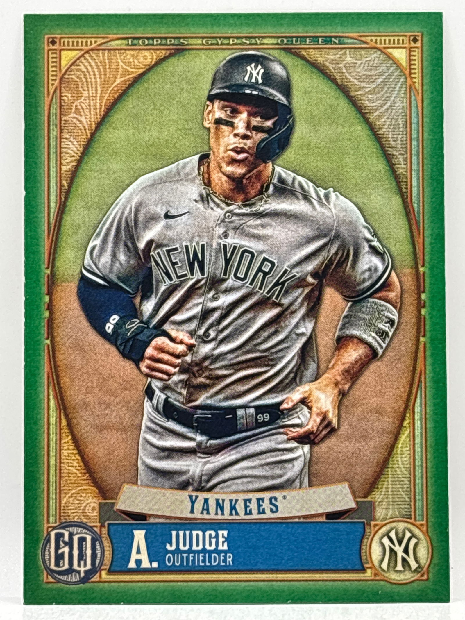 2021 TOPPS GYPSY QUEEN AARON JUDGE GREEN: THE HOBBY BOX