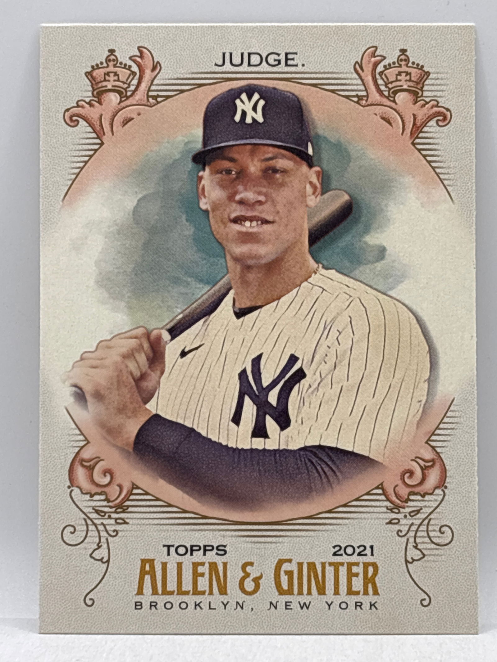 2021 TOPPS ALLEN & GINTER AARON JUDGE: THE HOBBY BOX