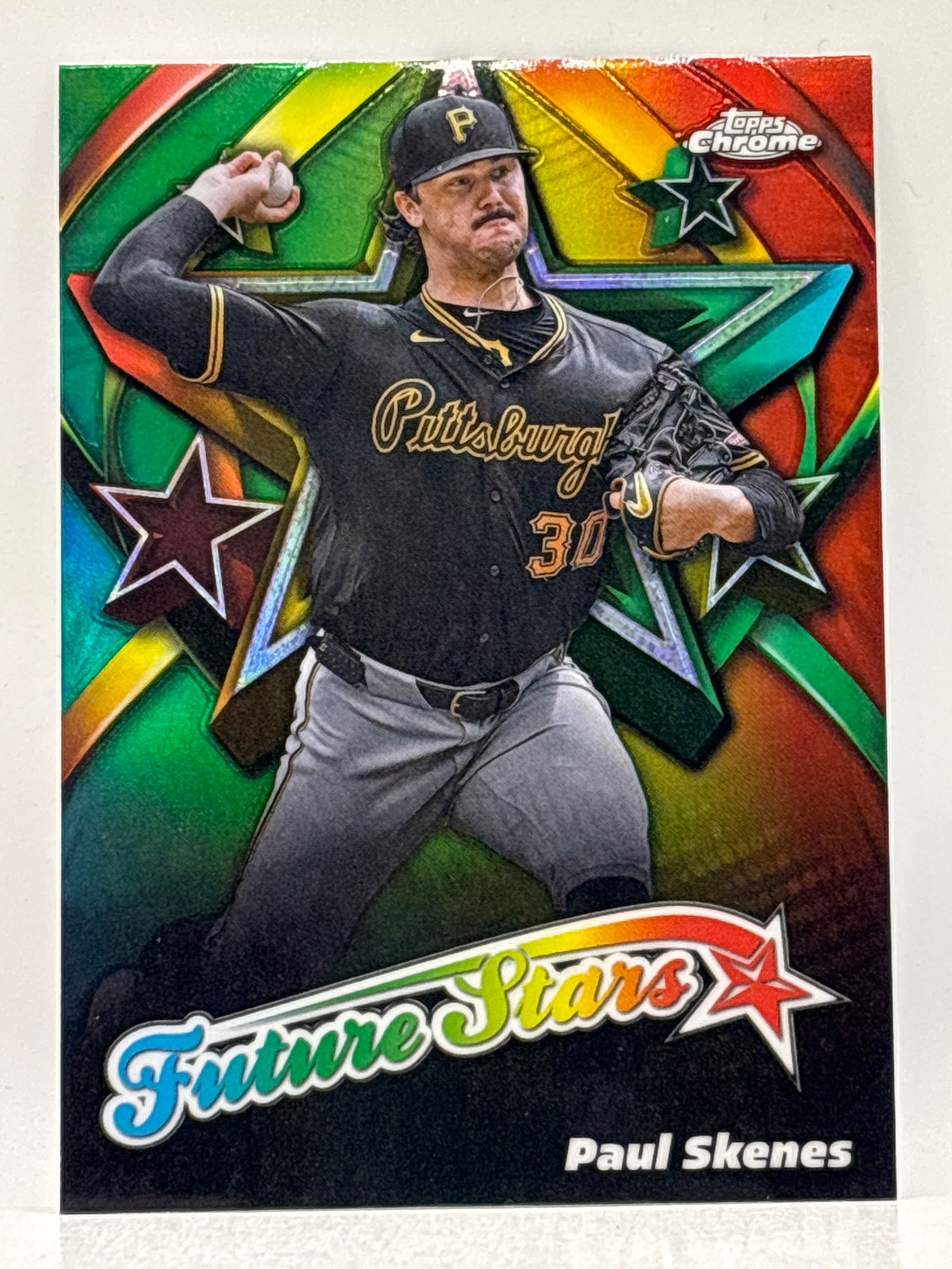 2025 TOPPS CHROME PAUL SKENES FUTURE STARS INSERT: THE HOBBY BOX