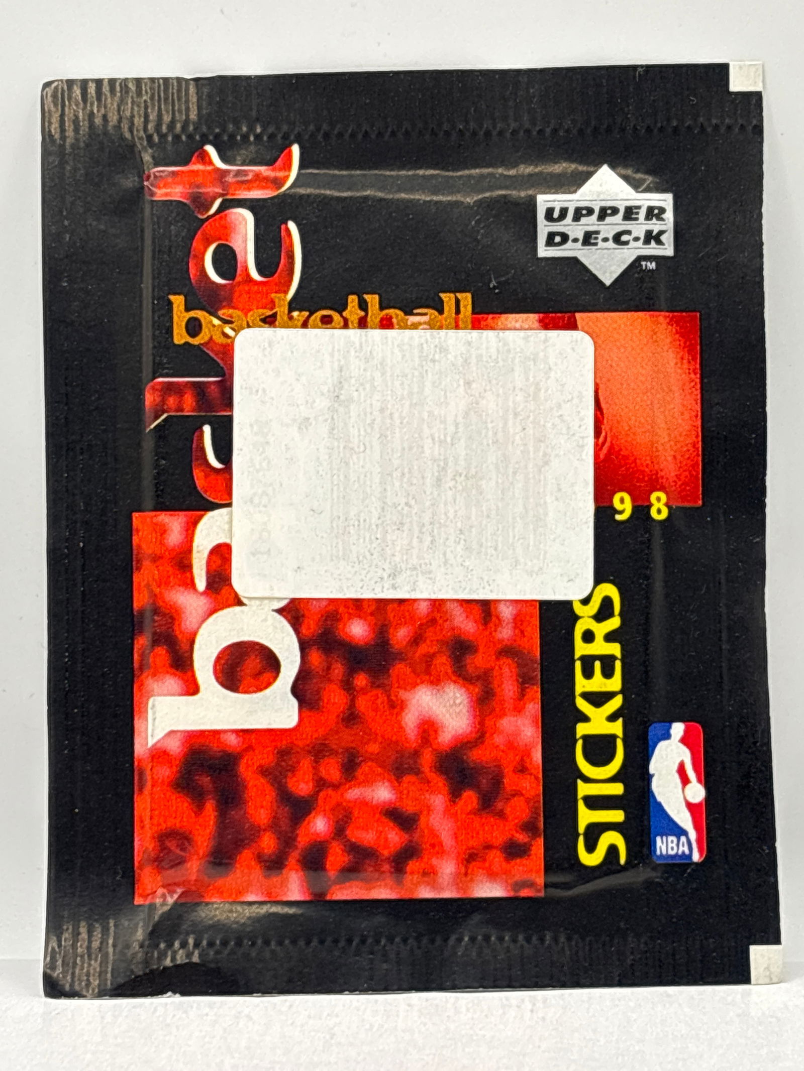 1997-98 NBA BASKETBALL STICKER PACK: THE HOBBY BOX