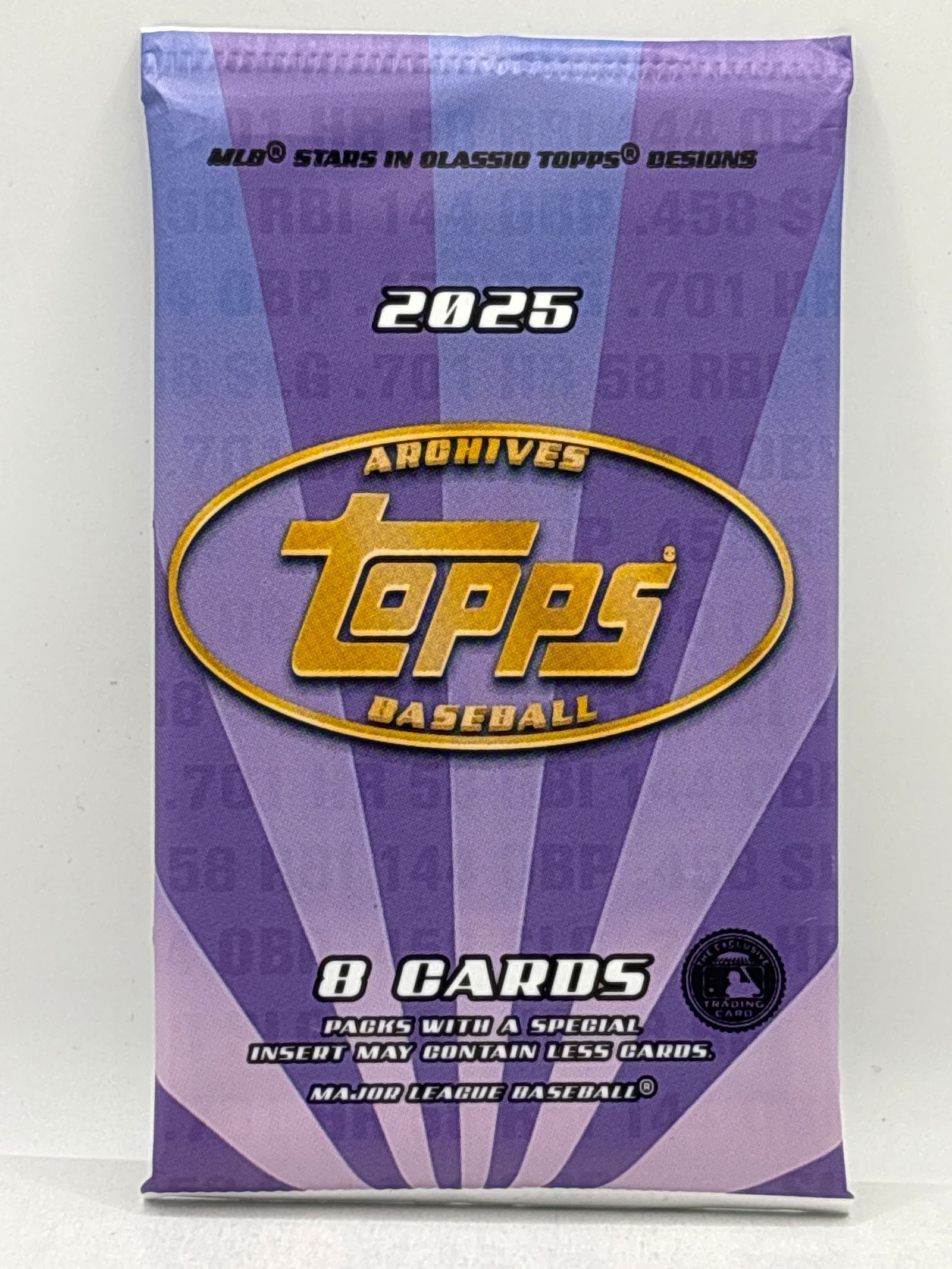 2025 TOPPS ARCHIVES MLB BASEBALL PACK: THE HOBBY BOX