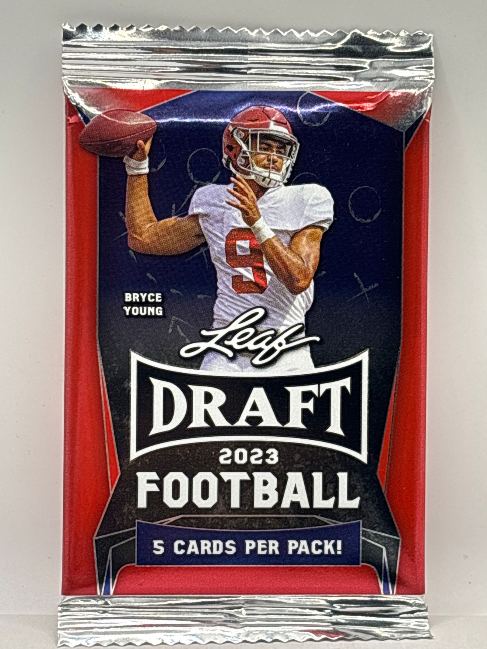 2023 LEAF DRAFT FOOTBALL PACK: THE HOBBY BOX